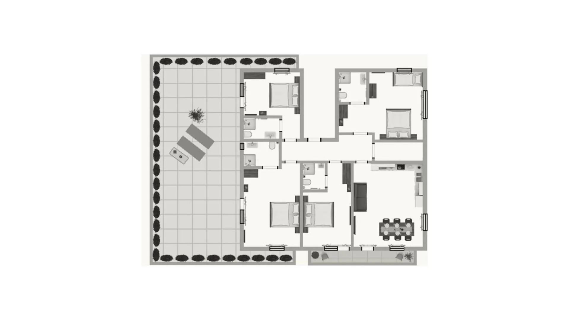 Floor plan in Die Filzmooserin - Apartments in Filzmoos, Filzmoos Card inklusive