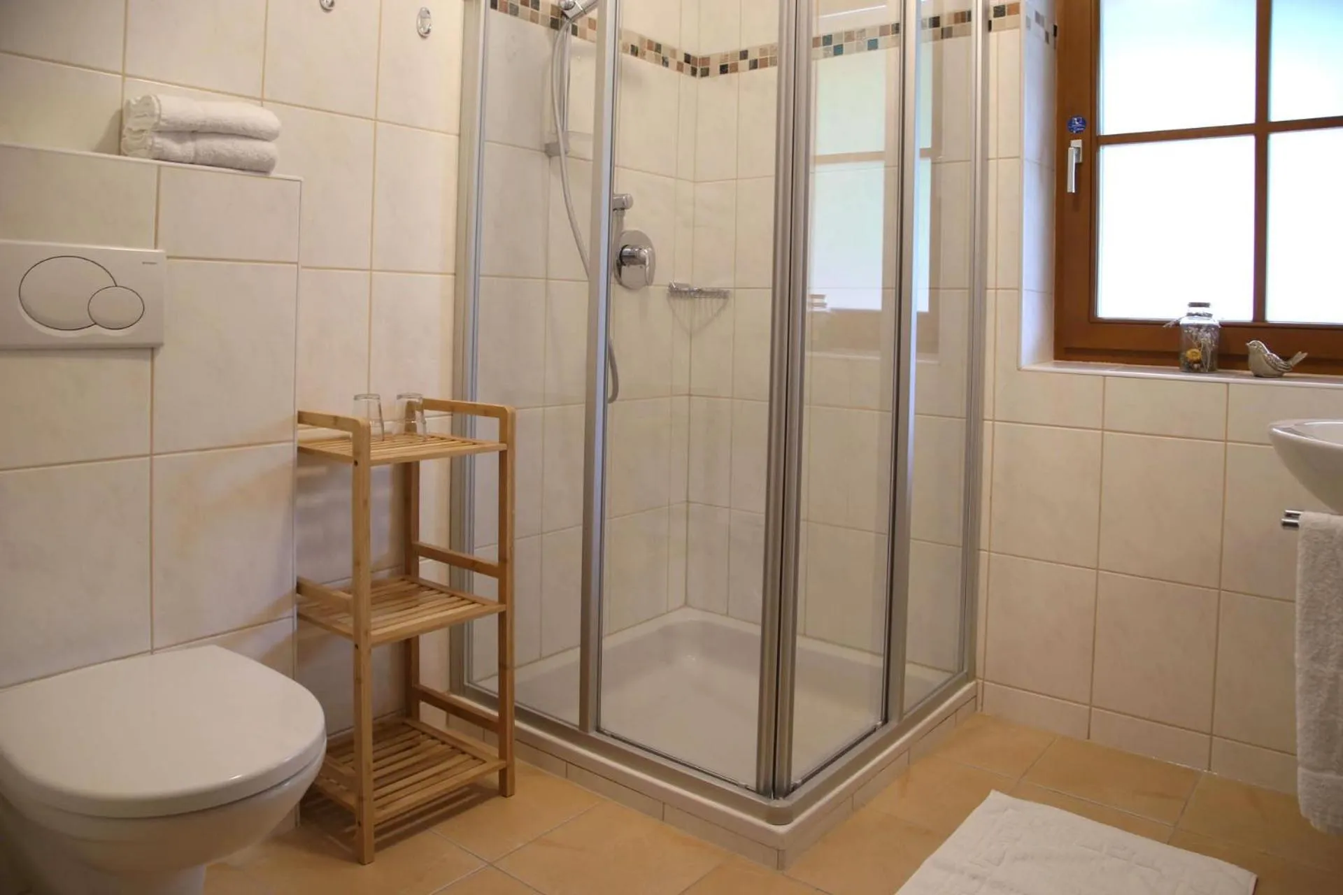 Shower in Die Filzmooserin - Apartments in Filzmoos, Filzmoos Card inklusive