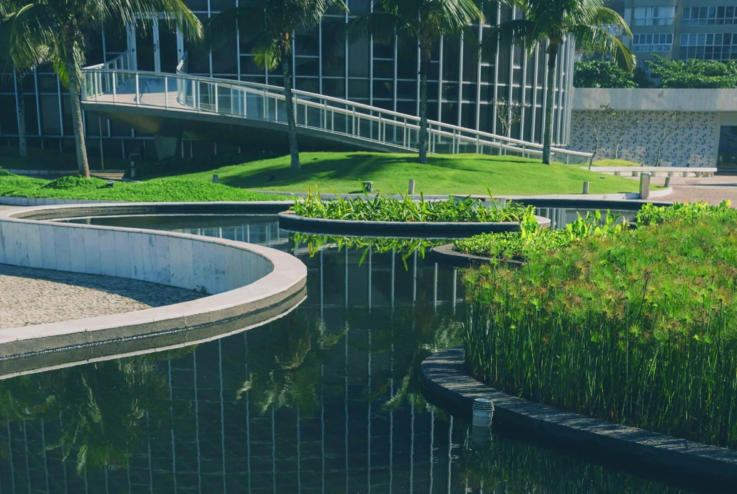 Garden in Hotel Nacional Rio de Janeiro - OFICIAL