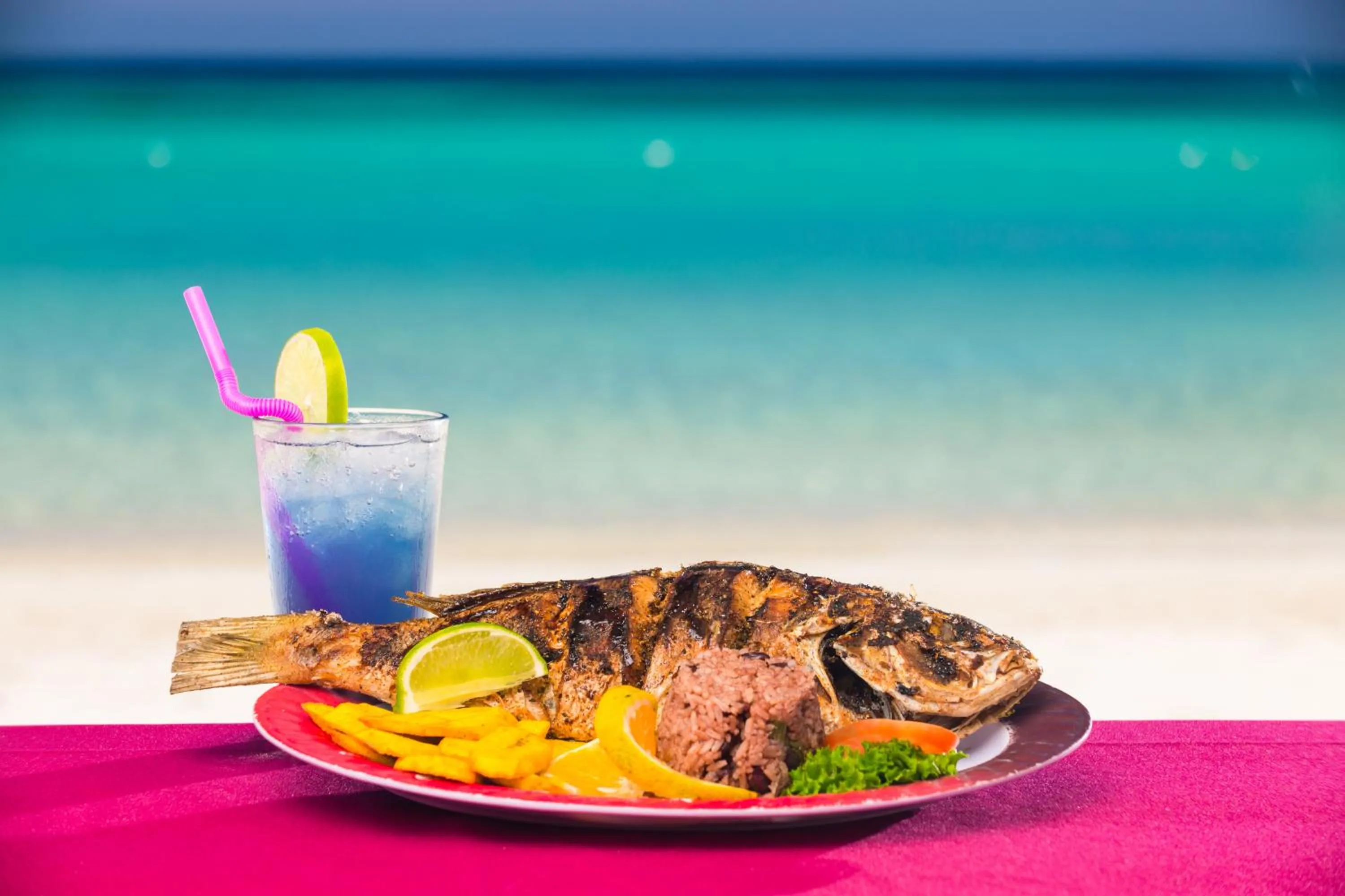 Food close-up in Bananarama Dive & Beach Resort