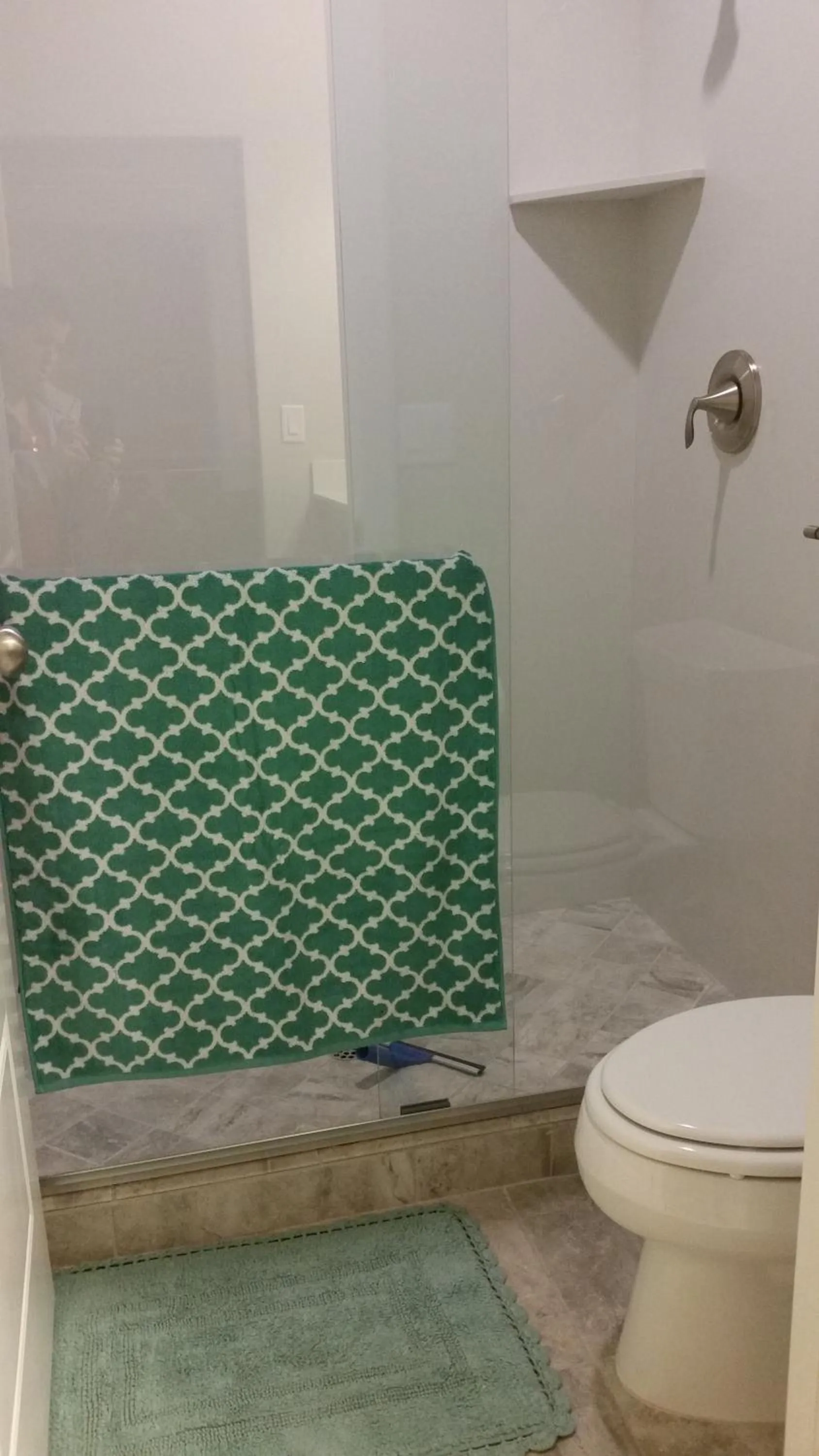 Shower in The Getaway at The Casitas