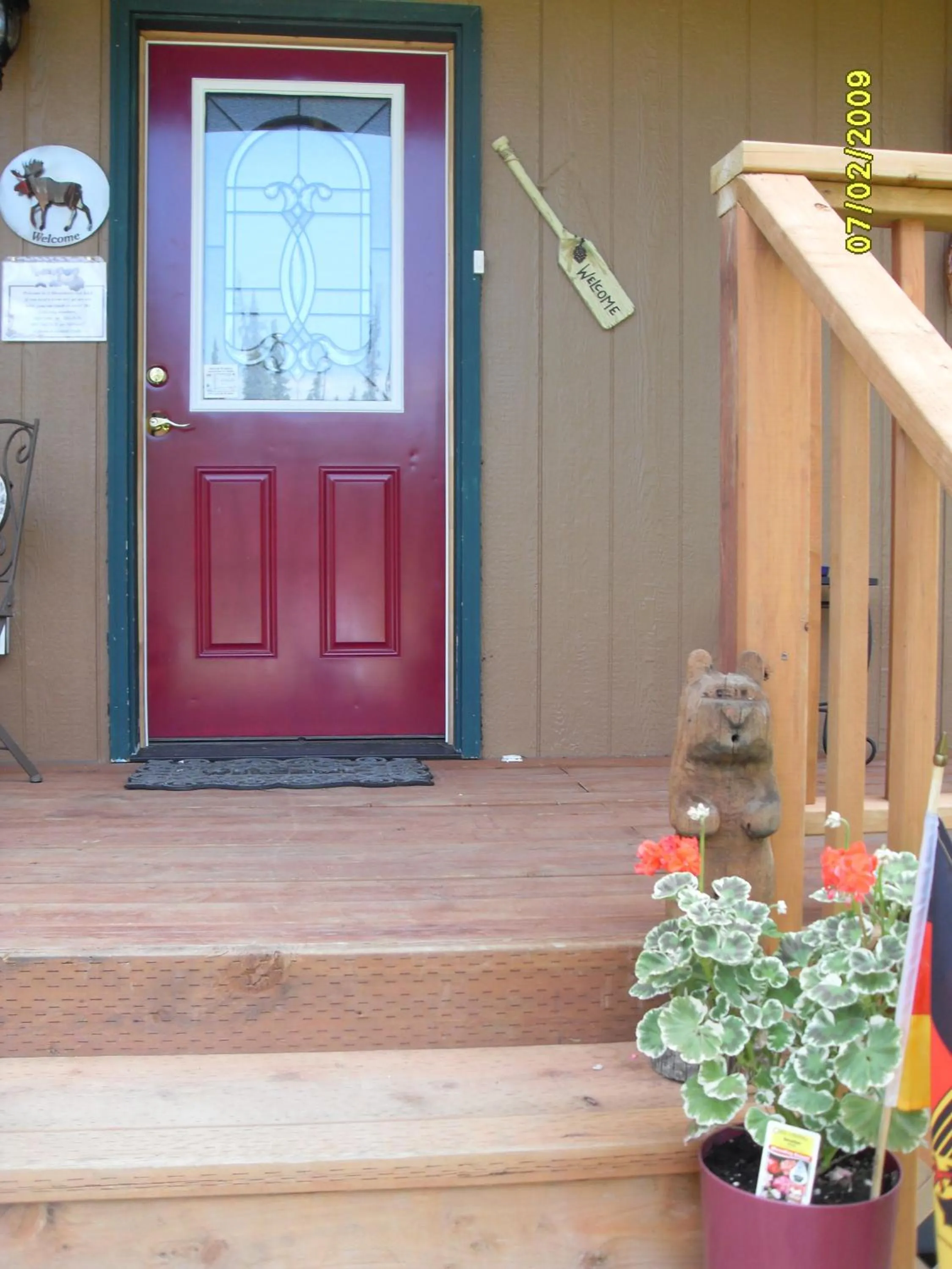 Facade/entrance in A Hyde Away Inn B&B