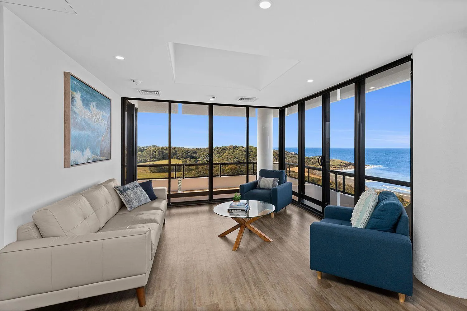 Sea view in Pacific Towers Beach Resort