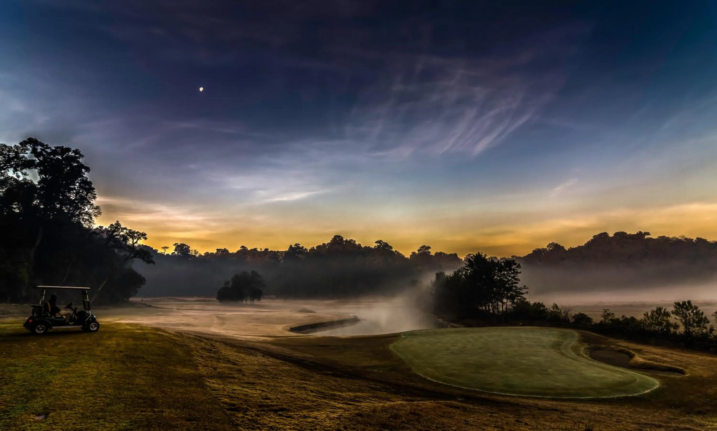 Golfcourse in Gokarna Forest Resort Kathmandu