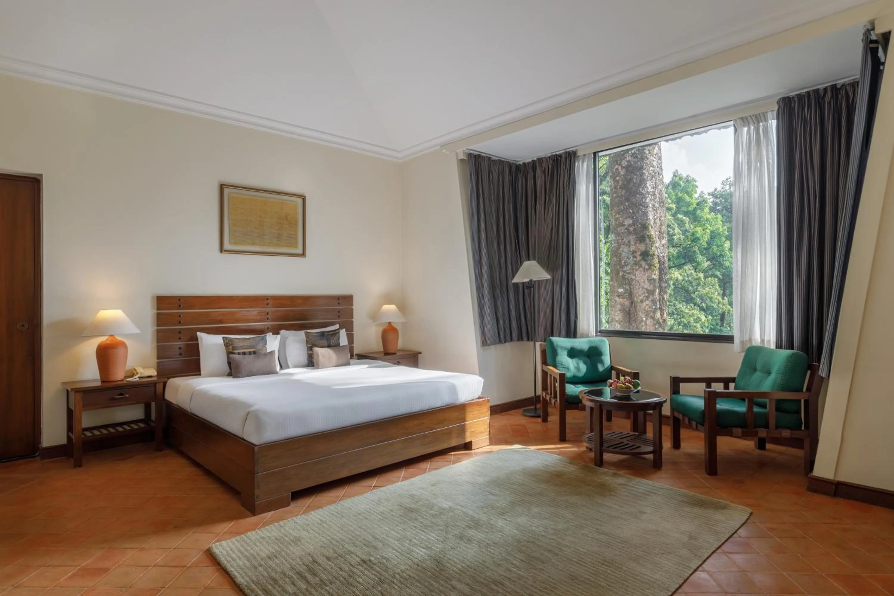 Bedroom, Bed in Gokarna Forest Resort Kathmandu