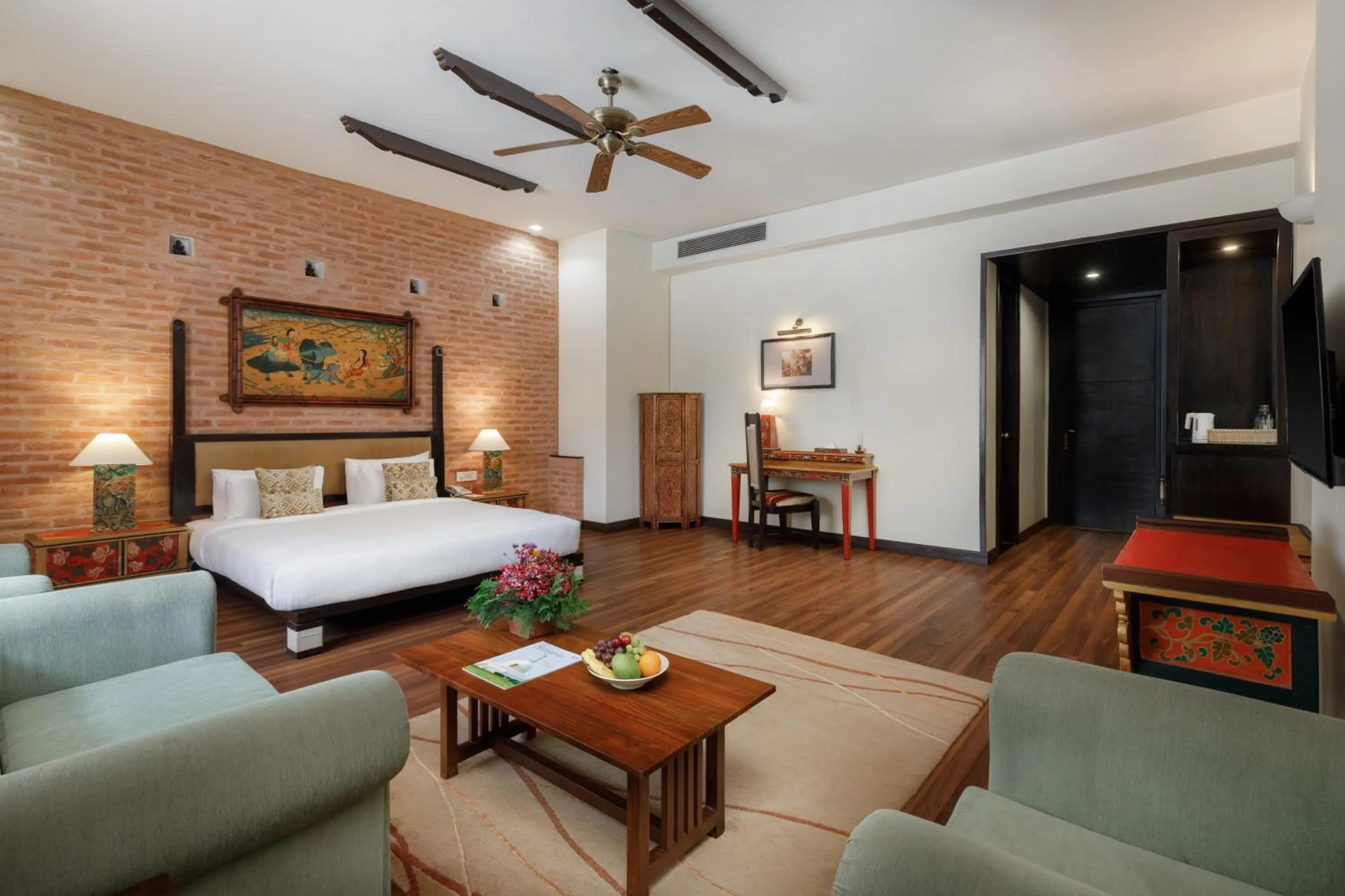 Bed in Gokarna Forest Resort Kathmandu