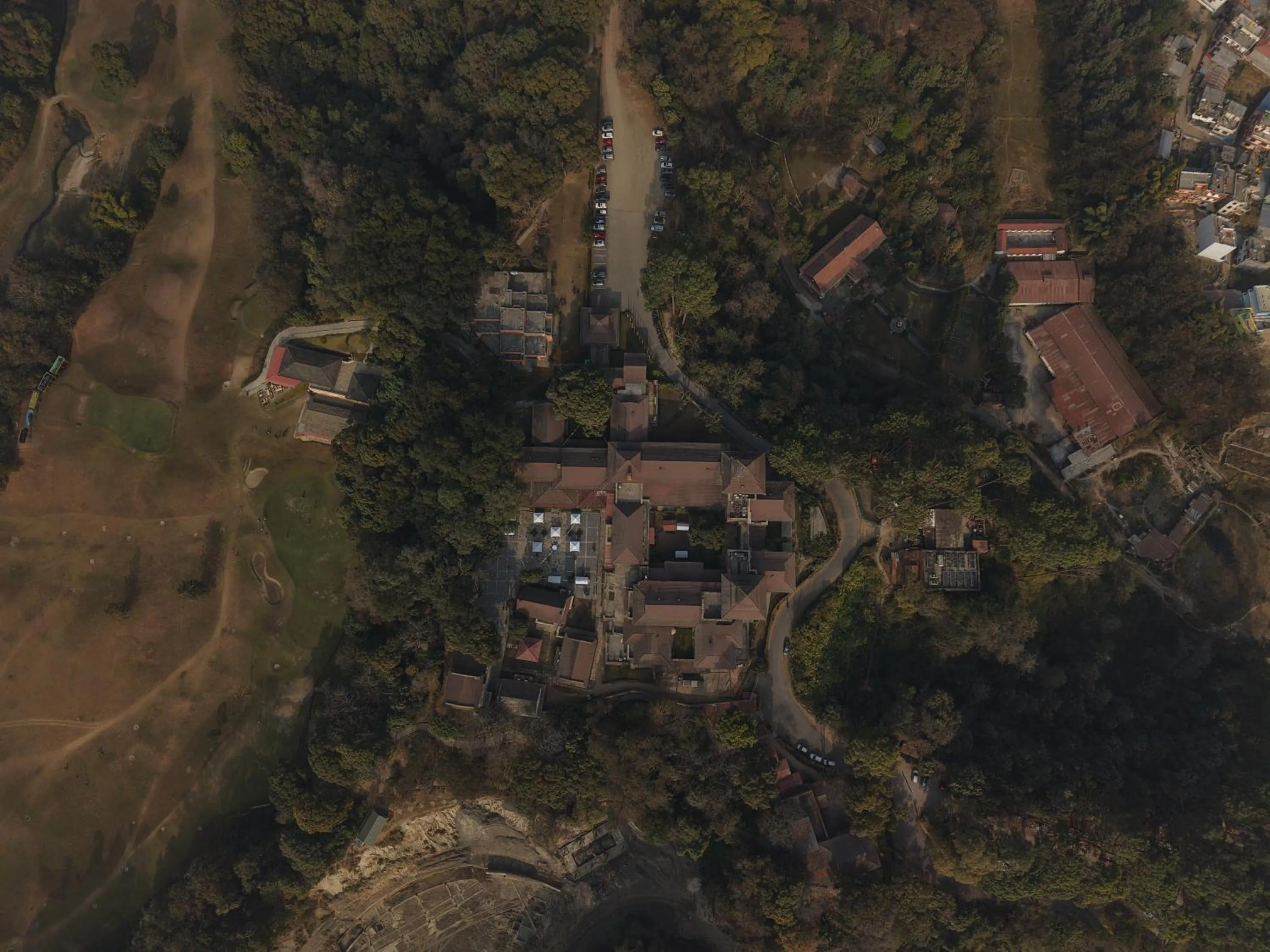 Property building in Gokarna Forest Resort Kathmandu