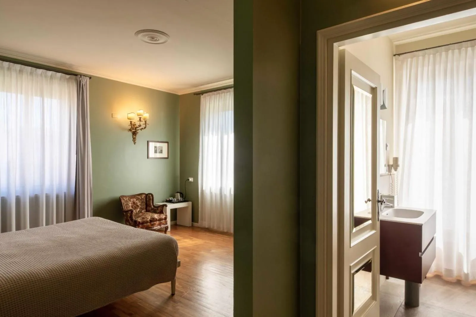 Bedroom, Bed in Relais Villa Borghetto