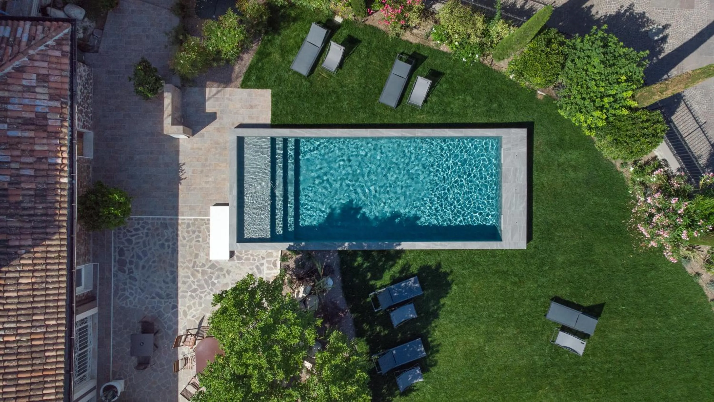 Bird's eye view in Relais Villa Borghetto
