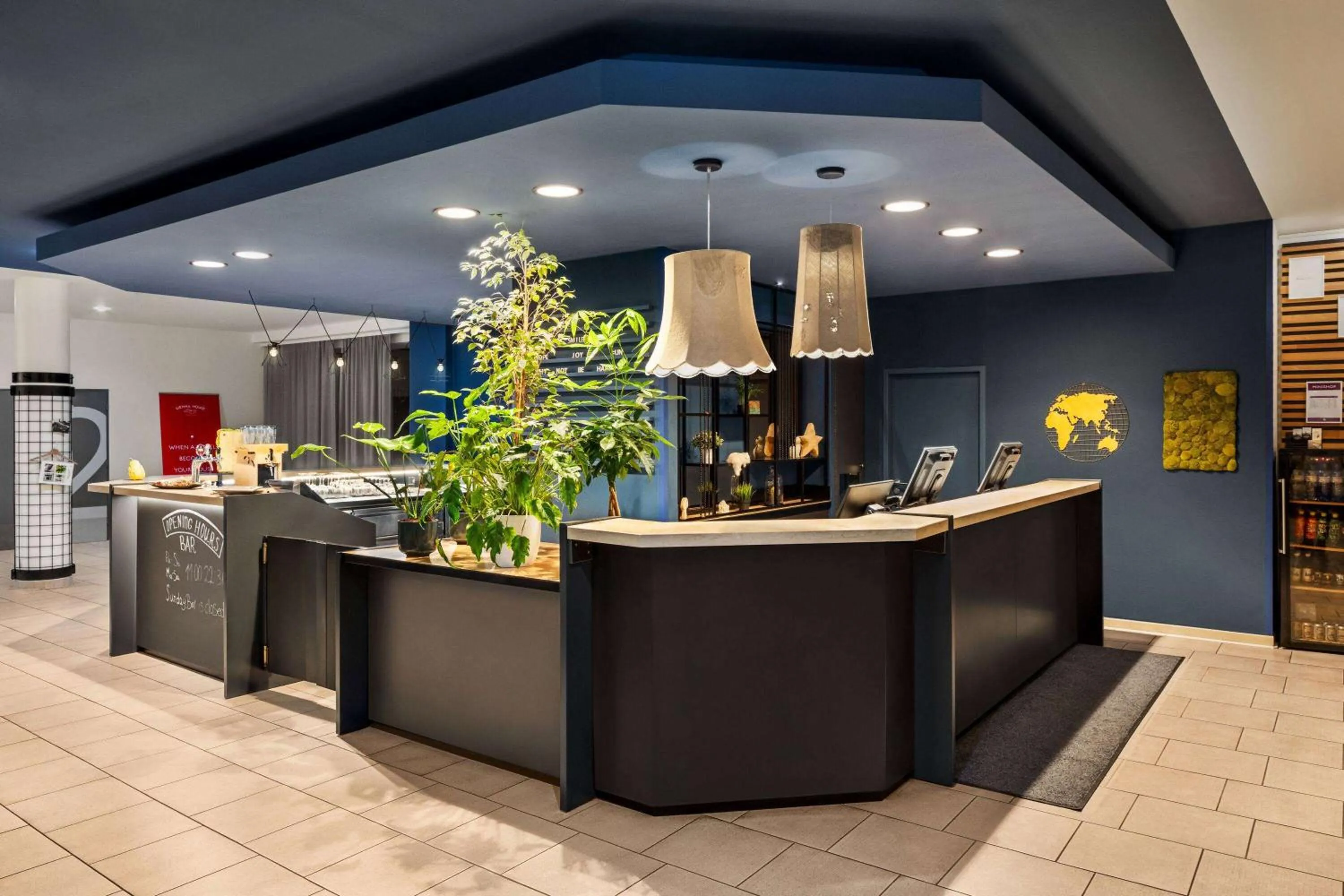 Lobby or reception in Vienna House Easy by Wyndham Bratislava