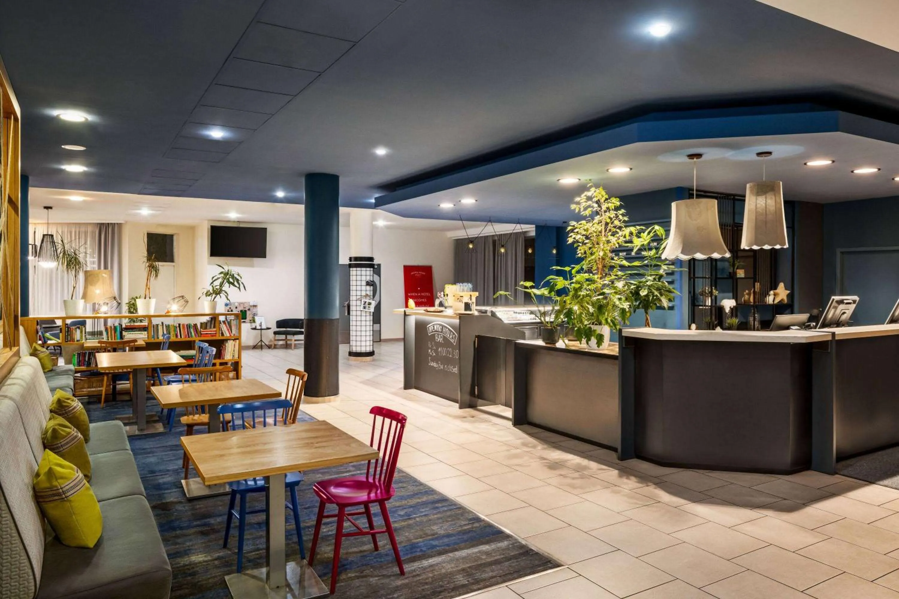 Lobby or reception in Vienna House Easy by Wyndham Bratislava