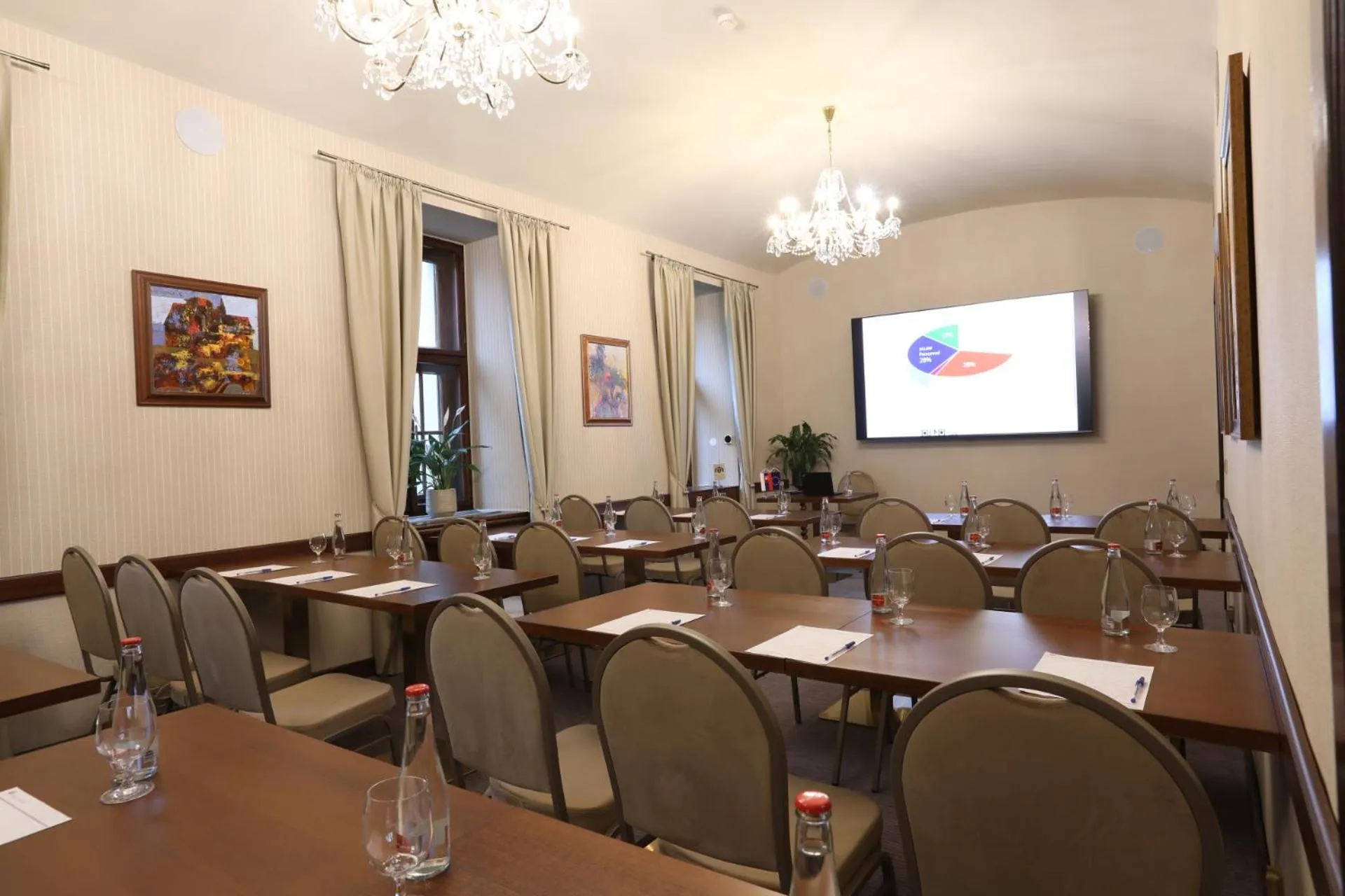 Meeting/conference room in Hotel Bankov Košice