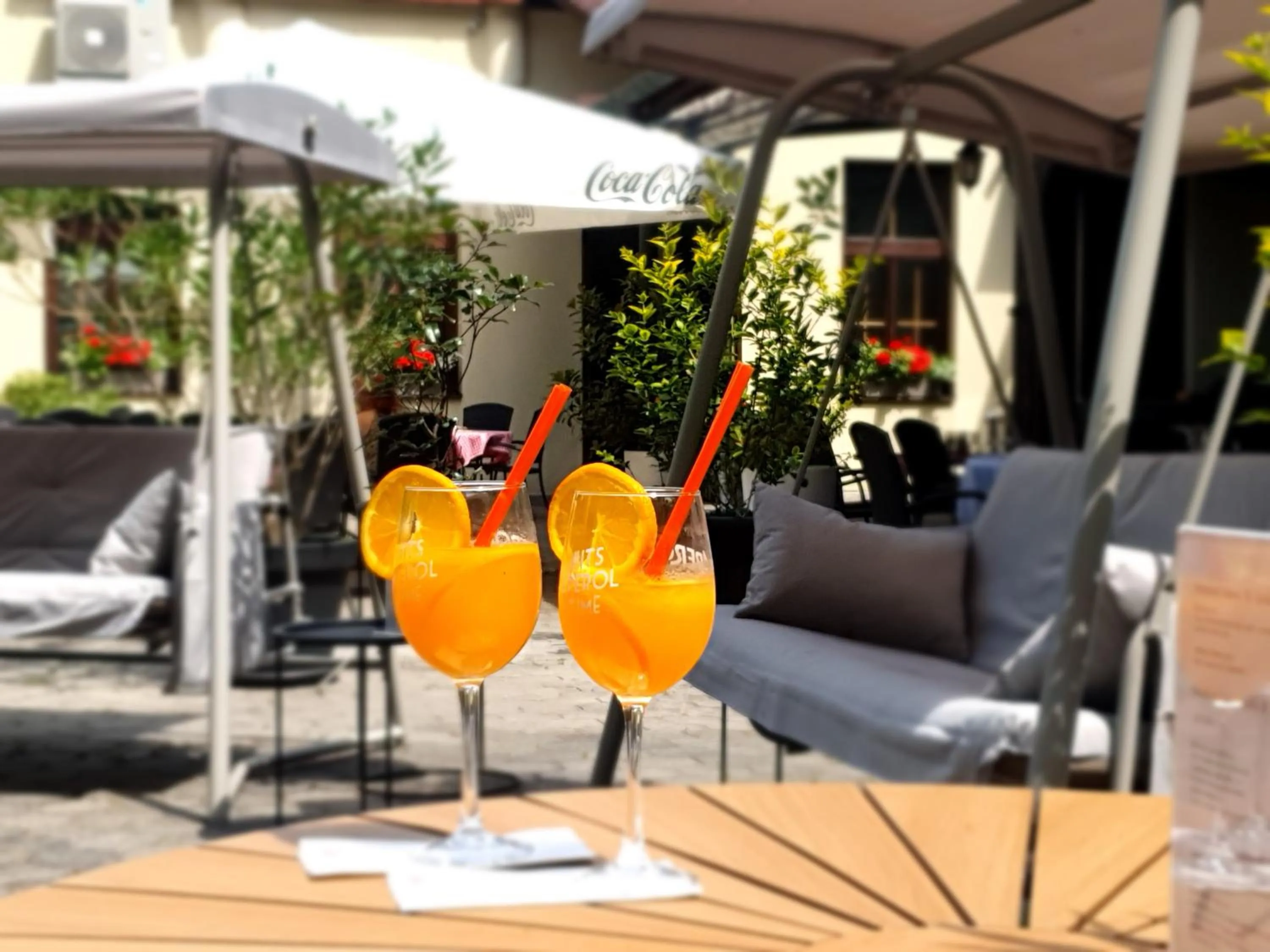 Garden in Hotel Bankov Košice