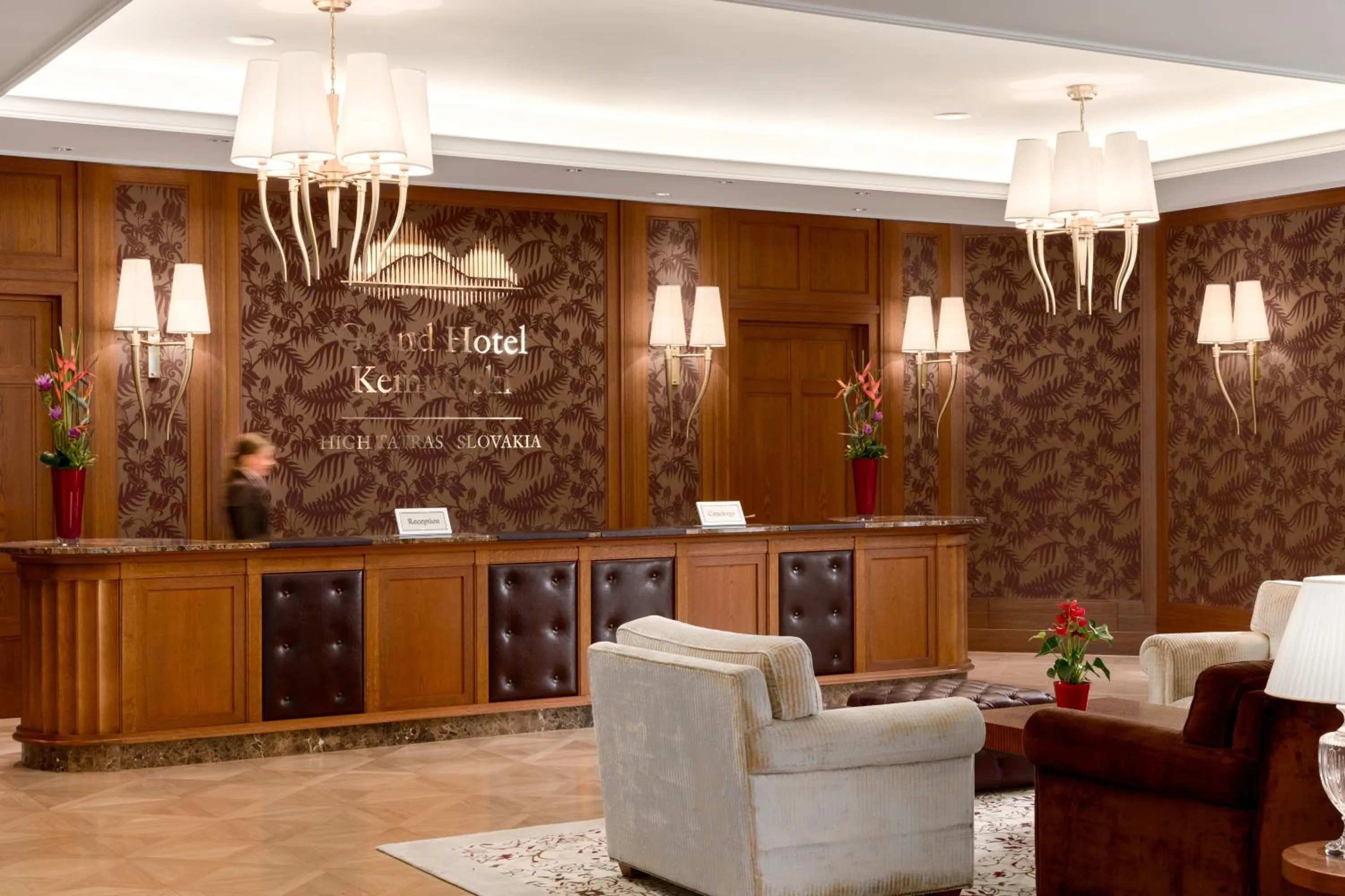 Lobby or reception in Grand Hotel Kempinski High Tatras
