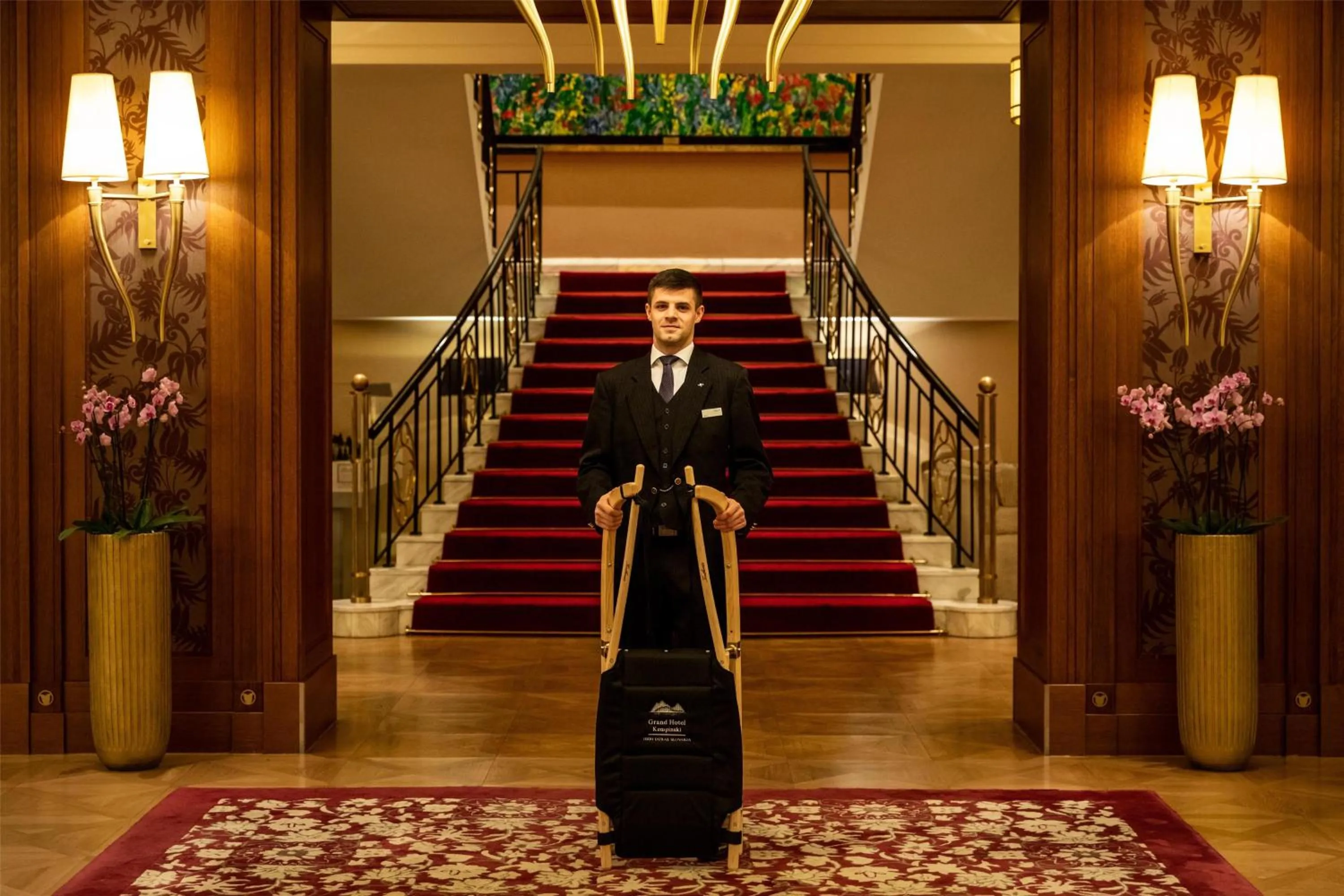Lobby or reception in Grand Hotel Kempinski High Tatras