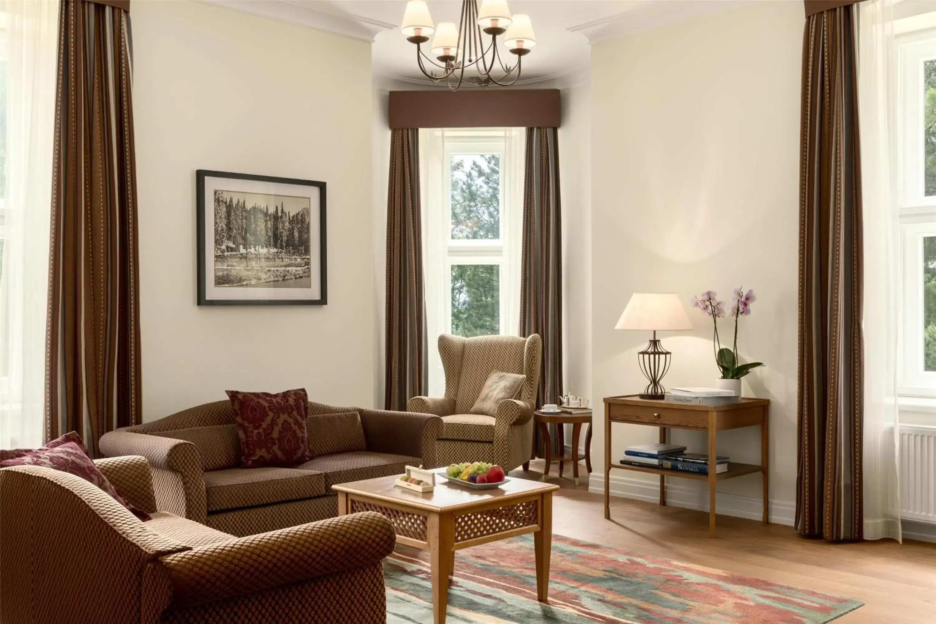 Grand Deluxe Janosik Suite in Grand Hotel Kempinski High Tatras Grand Deluxe Janosik Suite in Grand Hotel Kempinski High Tatras