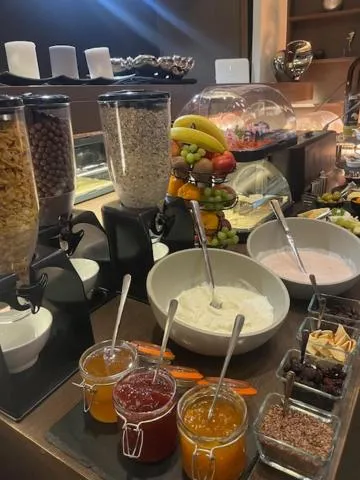 Buffet breakfast in HOTEL CENTRUM with free parking