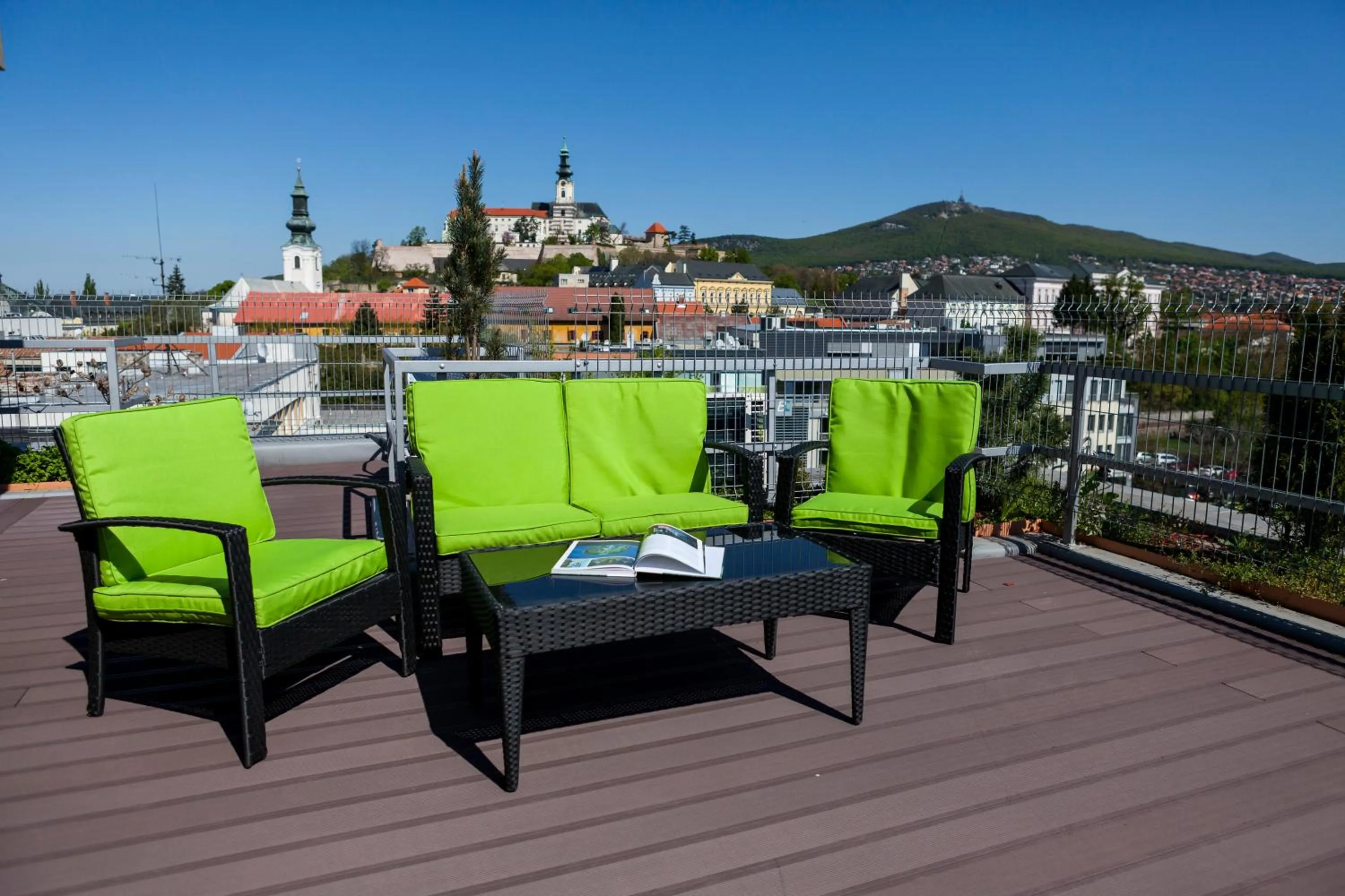 Balcony/Terrace in HOTEL CENTRUM with free parking