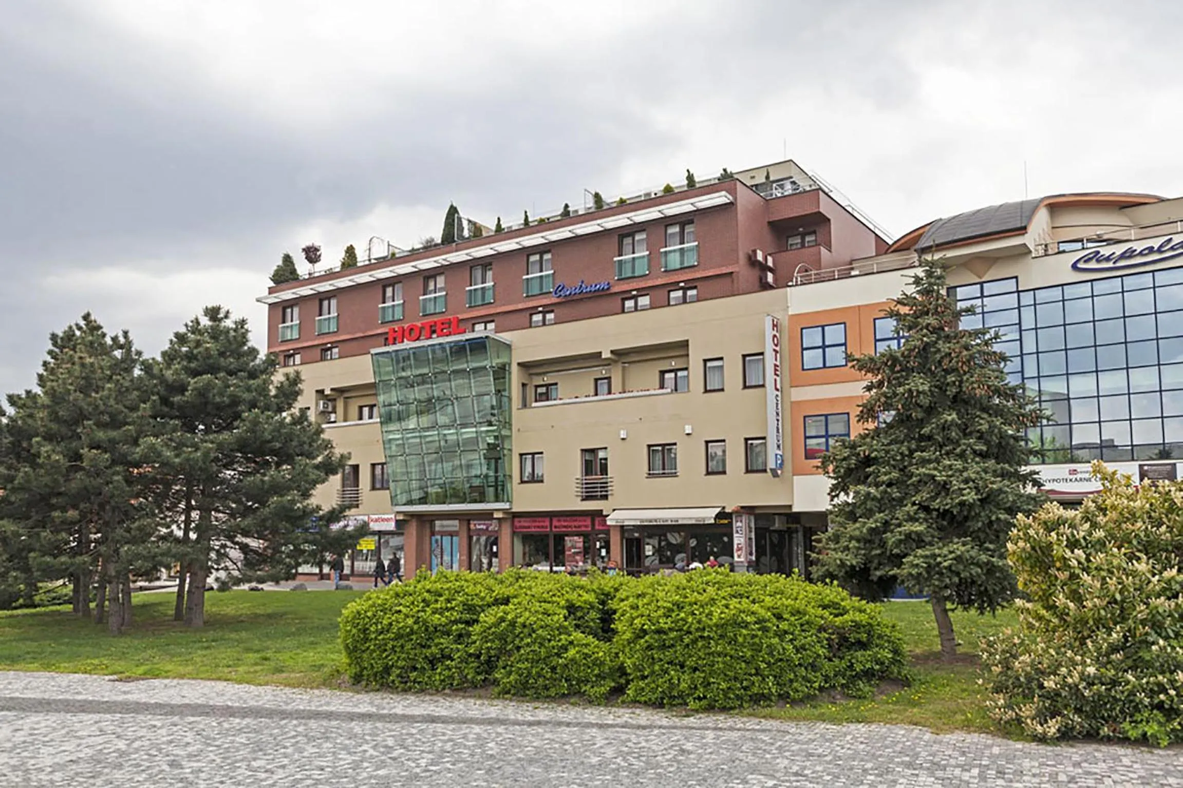Property building in HOTEL CENTRUM with free parking