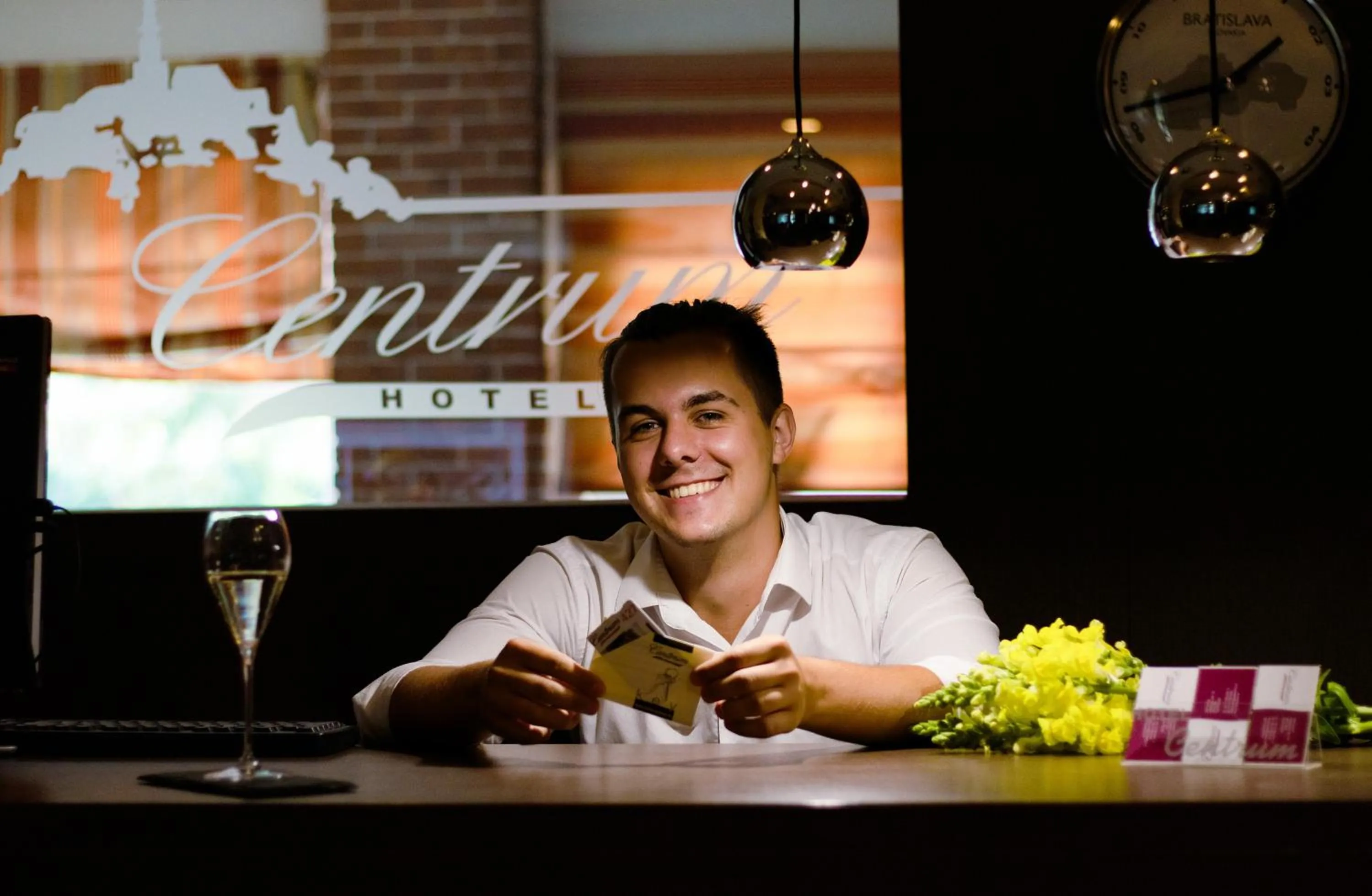 Lobby or reception in HOTEL CENTRUM with free parking