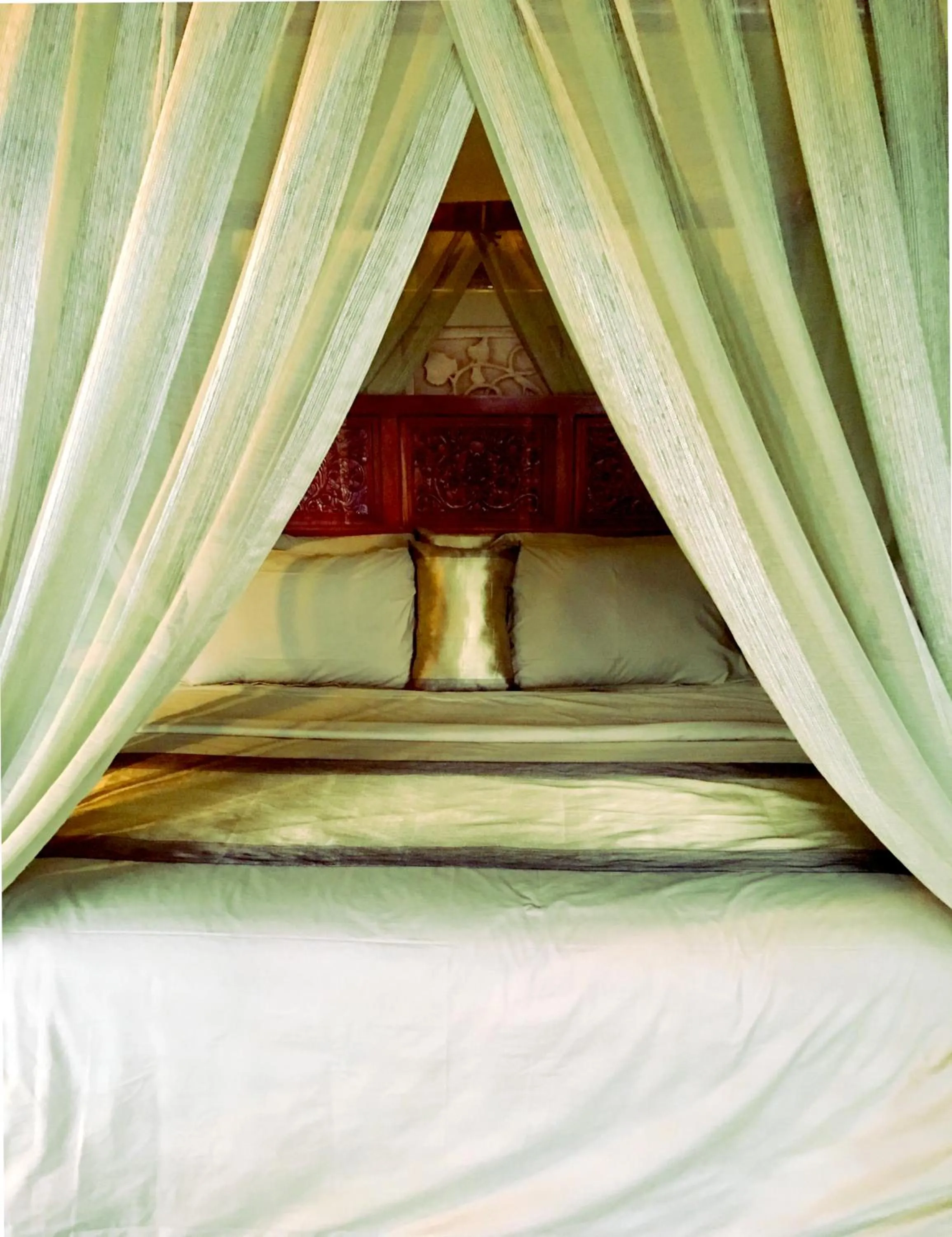 Bedroom, Bed in Villa Buah