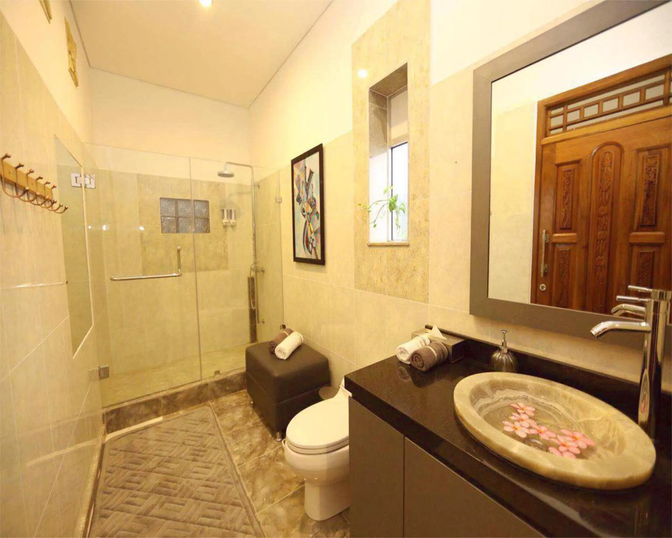 Bathroom in Villa Buah