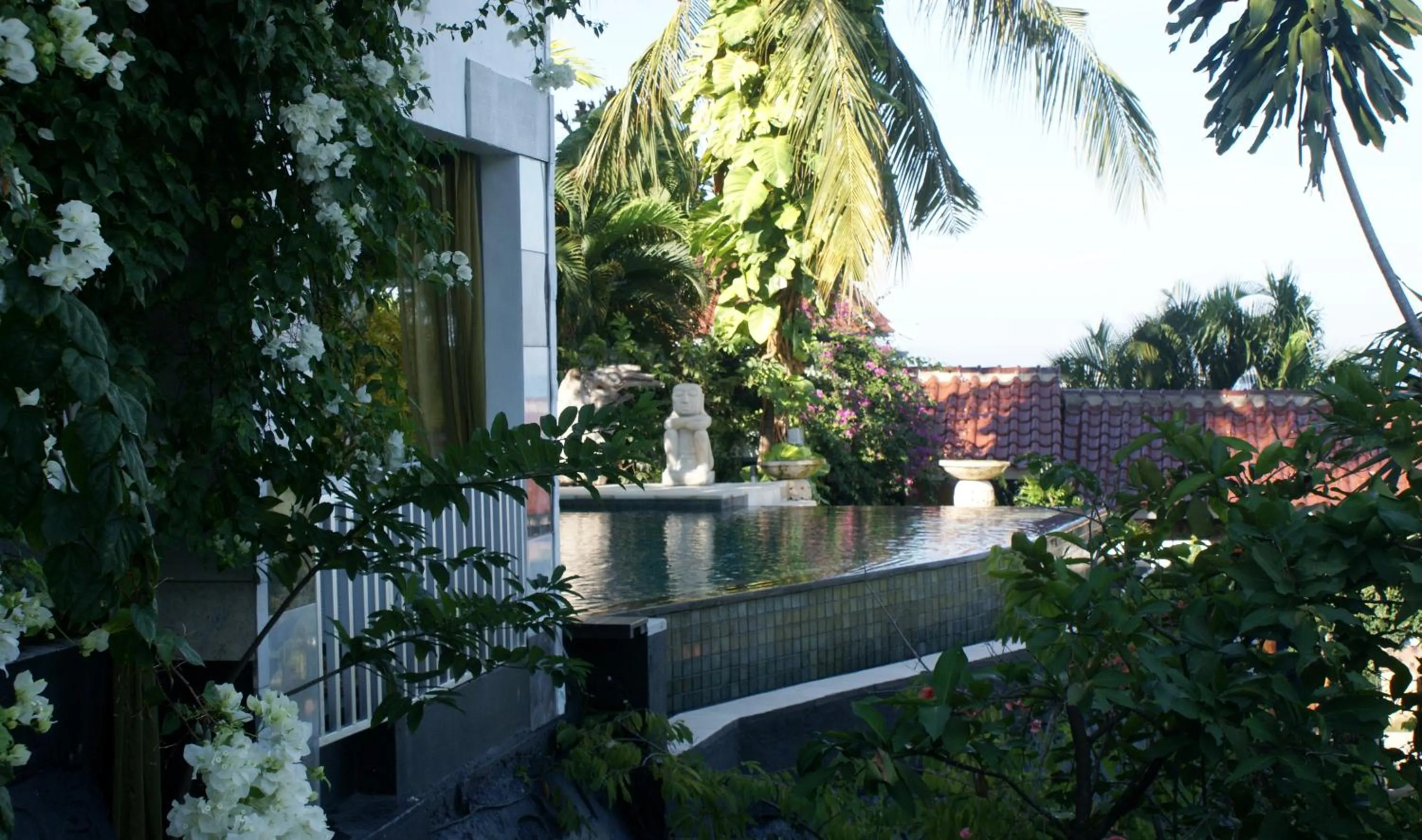 Swimming pool in Villa Buah