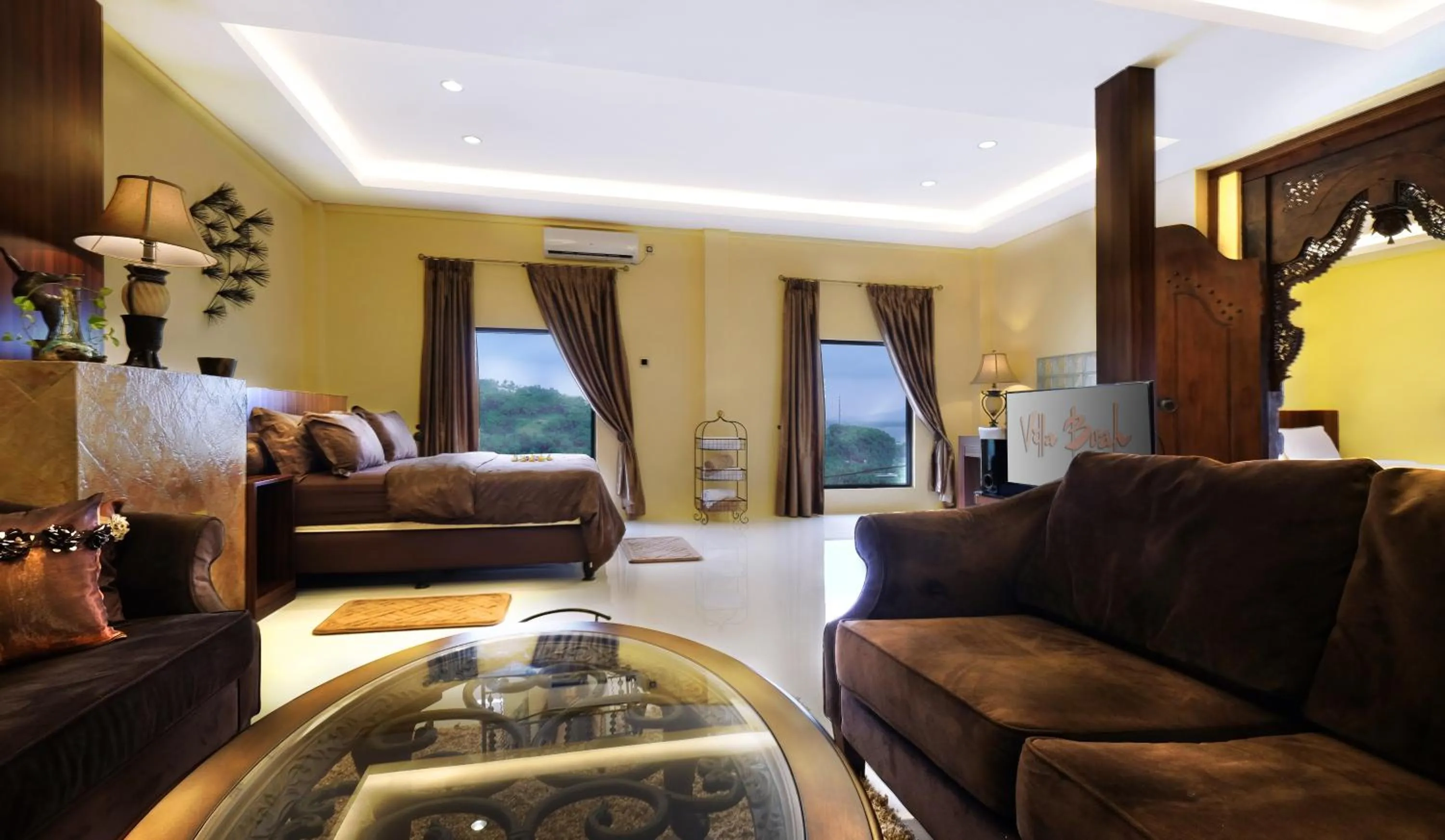 Bedroom in Villa Buah