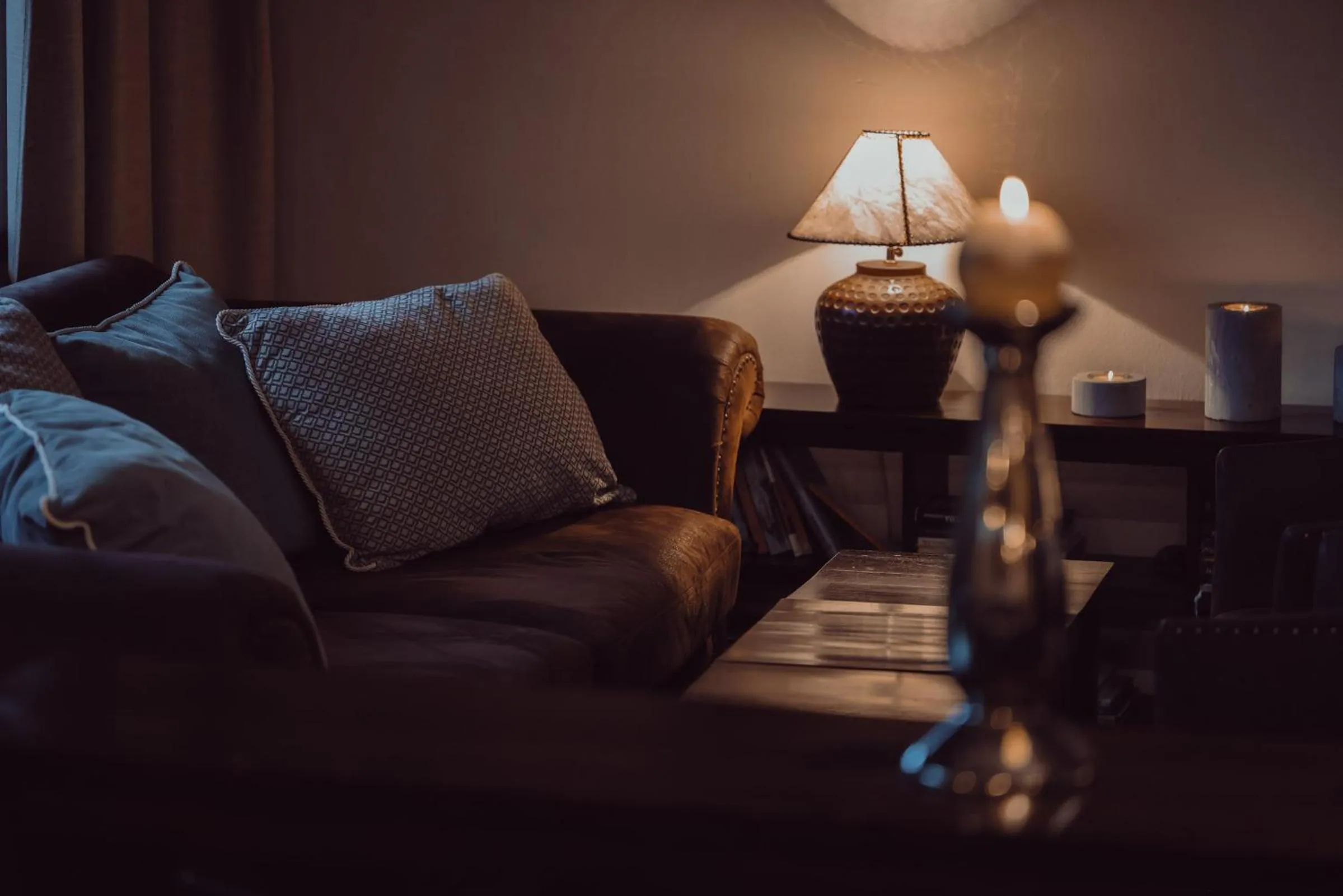 Seating area in Penzion Drak