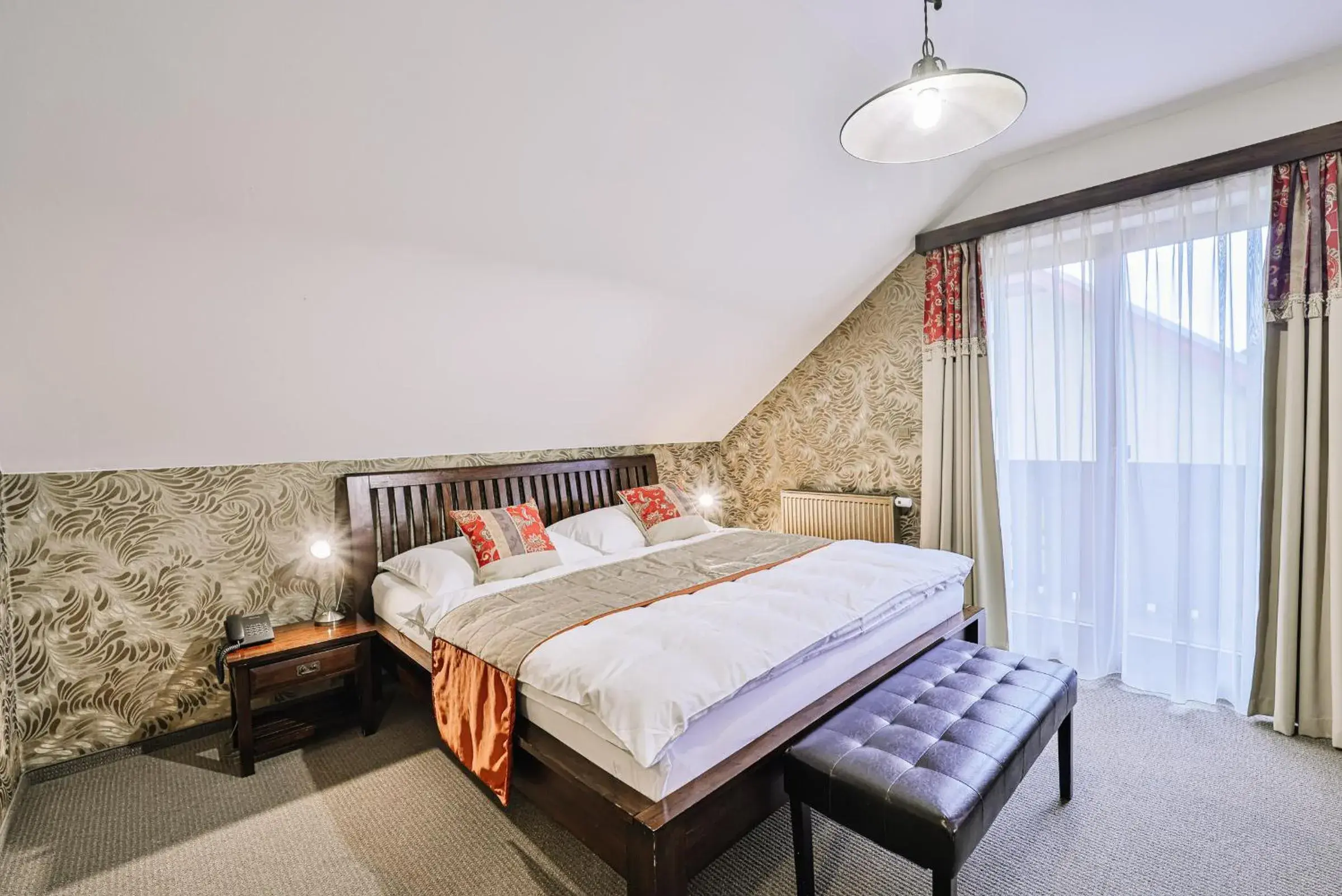 Deluxe Double Room with Balcony - single occupancy in Penzion Drak Deluxe Double Room with Balcony - single occupancy in Penzion Drak