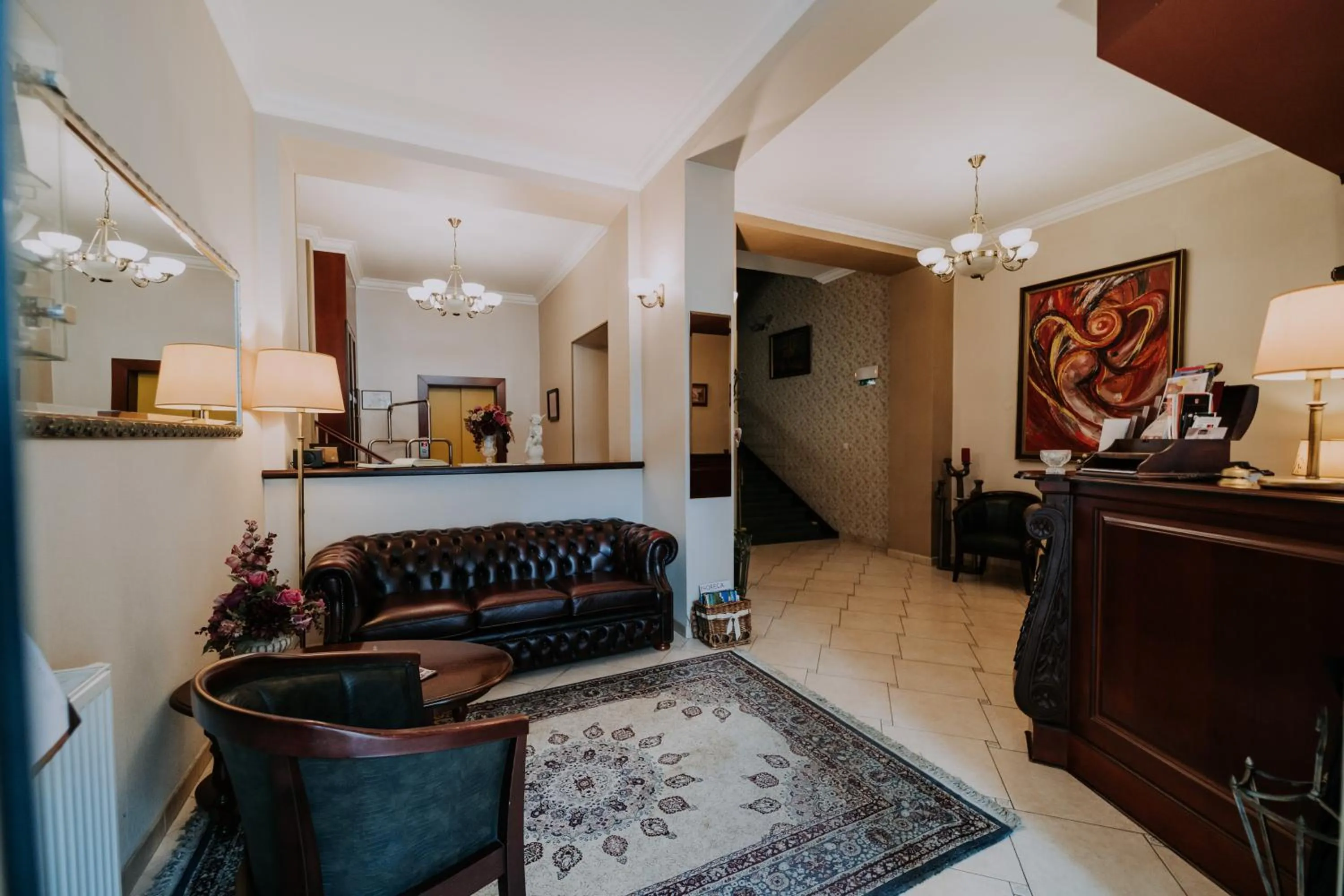 Lobby or reception in Boutique Hotel Maraton