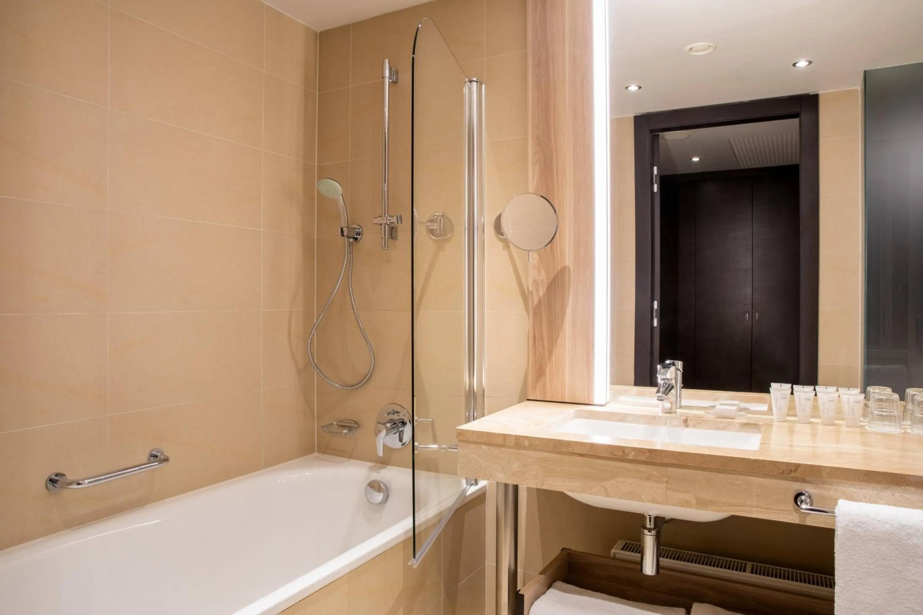 Bathroom in AC Hotel by Marriott Bratislava Old Town