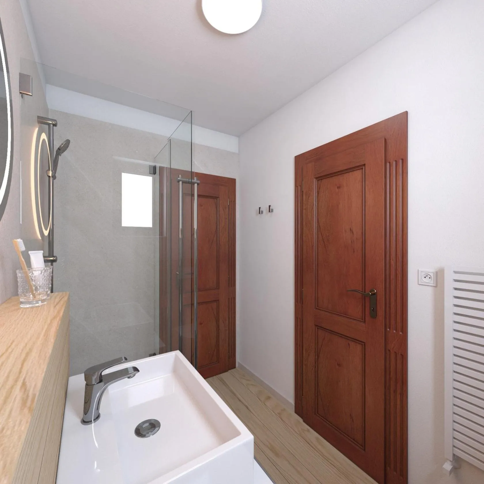 Bathroom in Hotel GOLFER