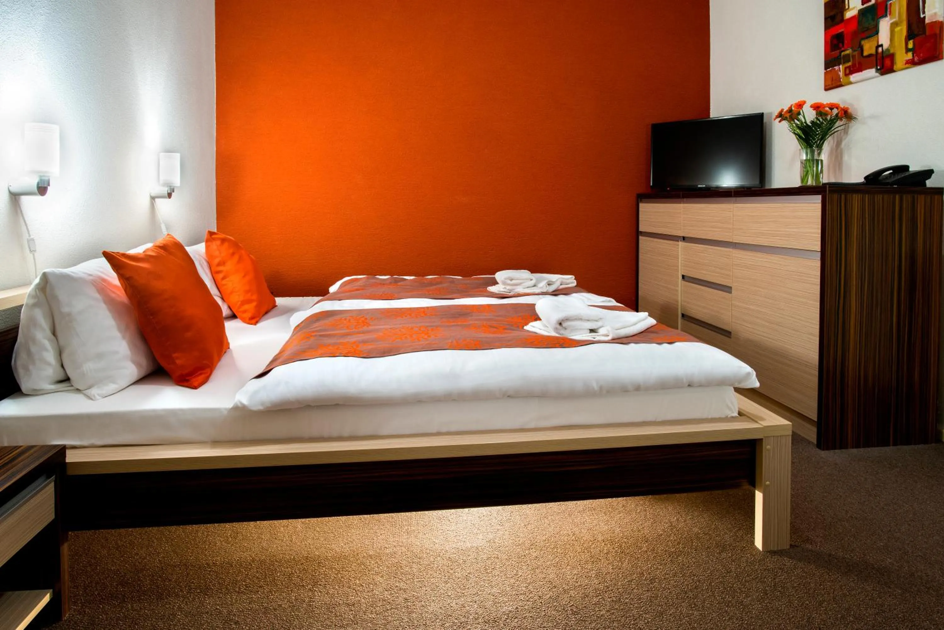 Photo of the whole room, Bed in Hotel Bystrička