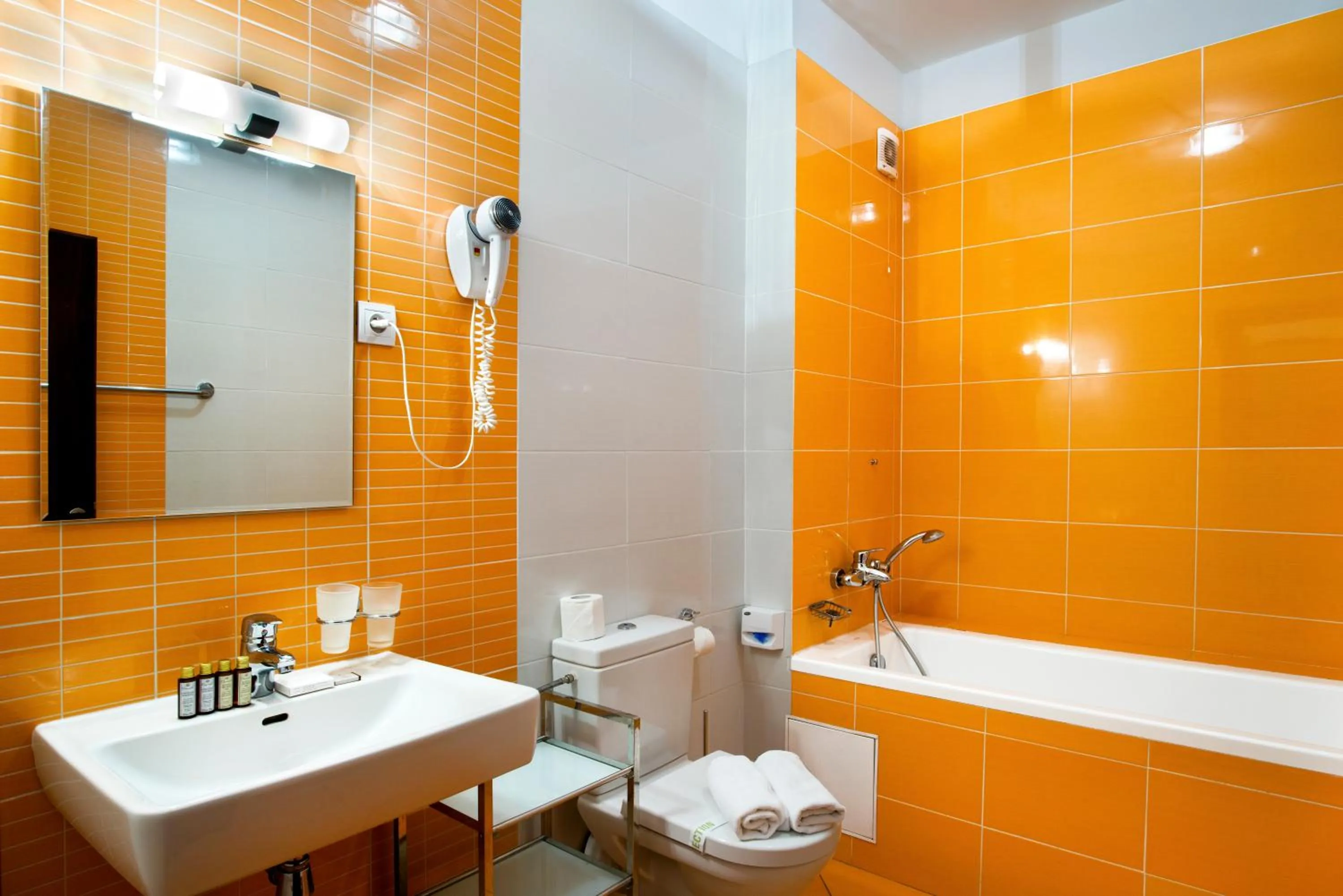 Bathroom in Hotel Bystrička