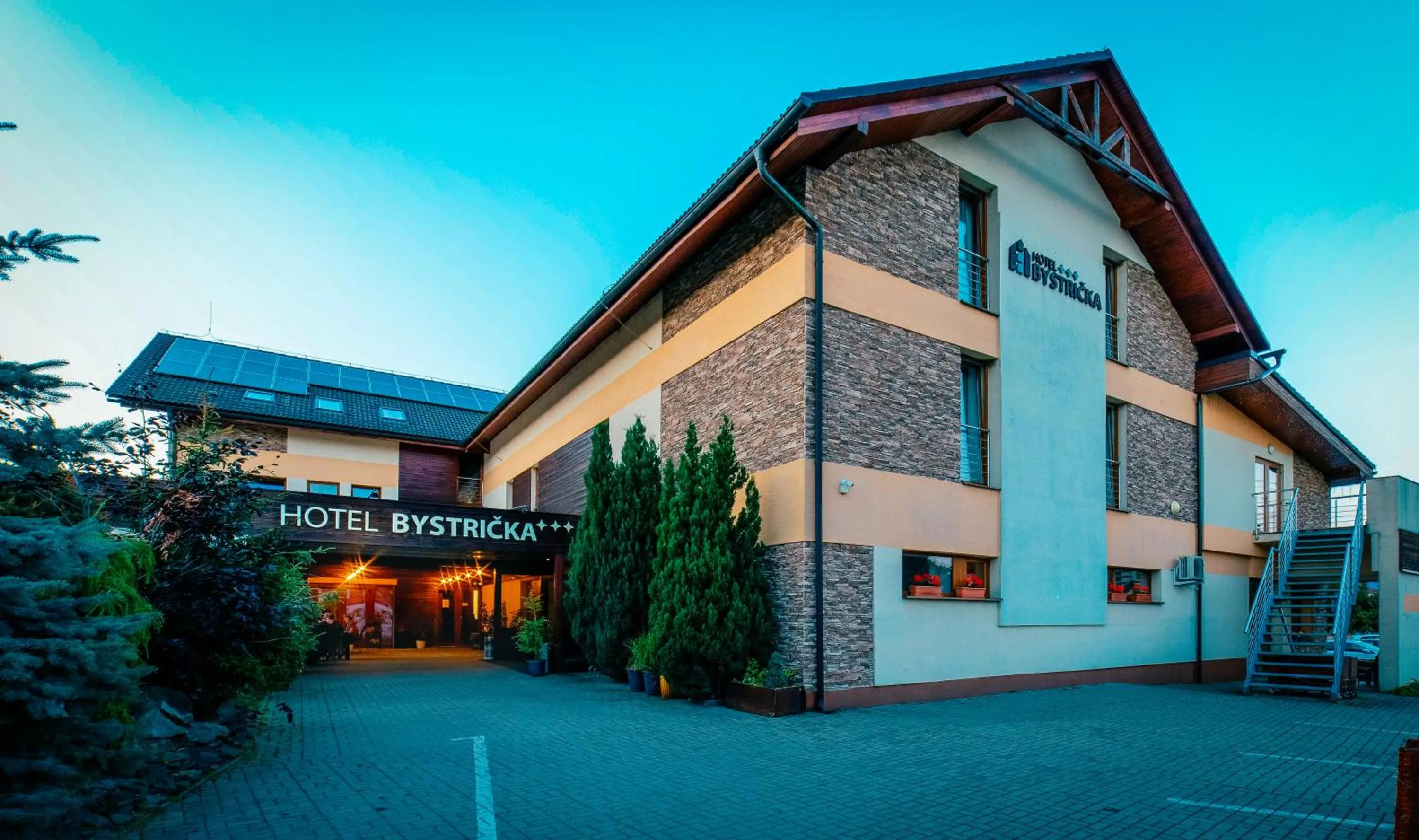 Property building in Hotel Bystrička