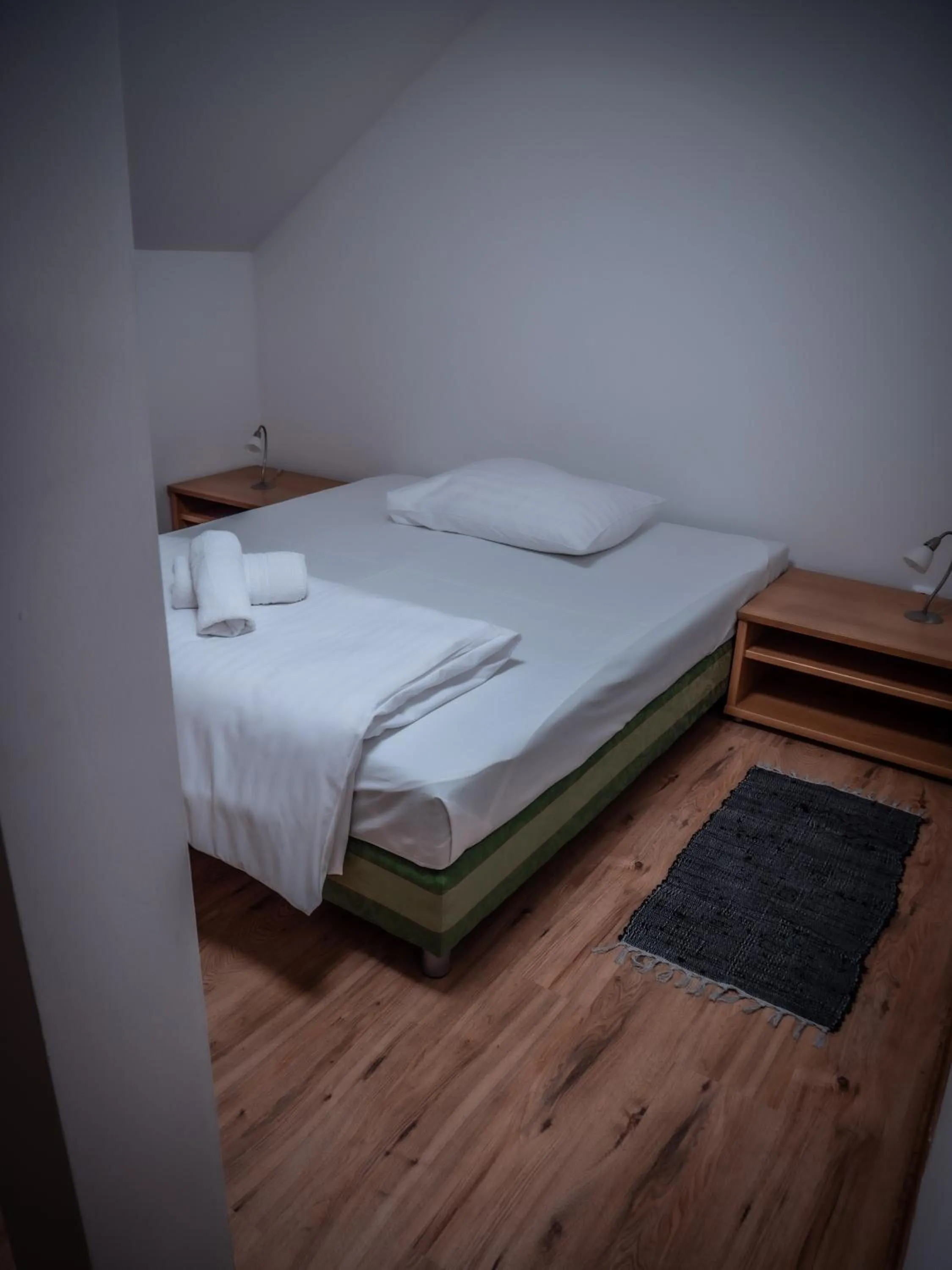 Bedroom, Bed in Hotel Novy Kastiel - Self check-in