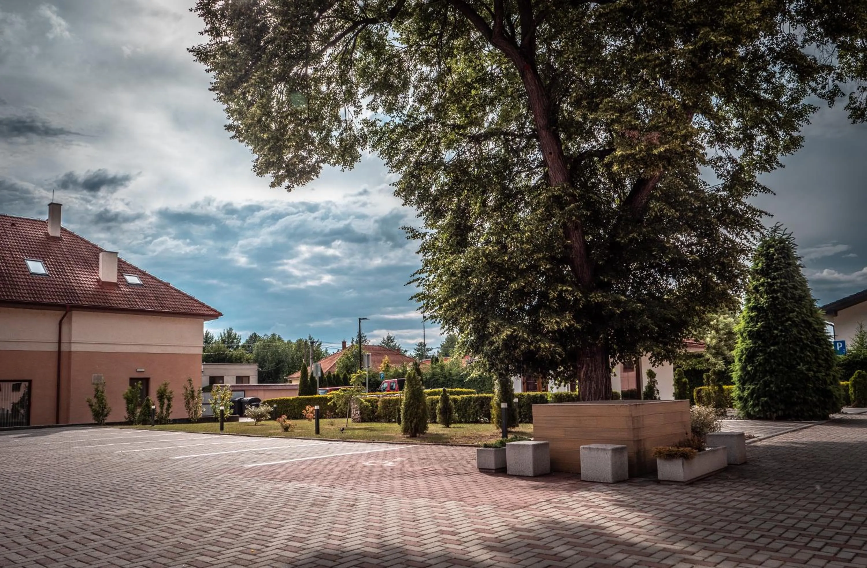 Garden view in Hotel Novy Kastiel - Self check-in