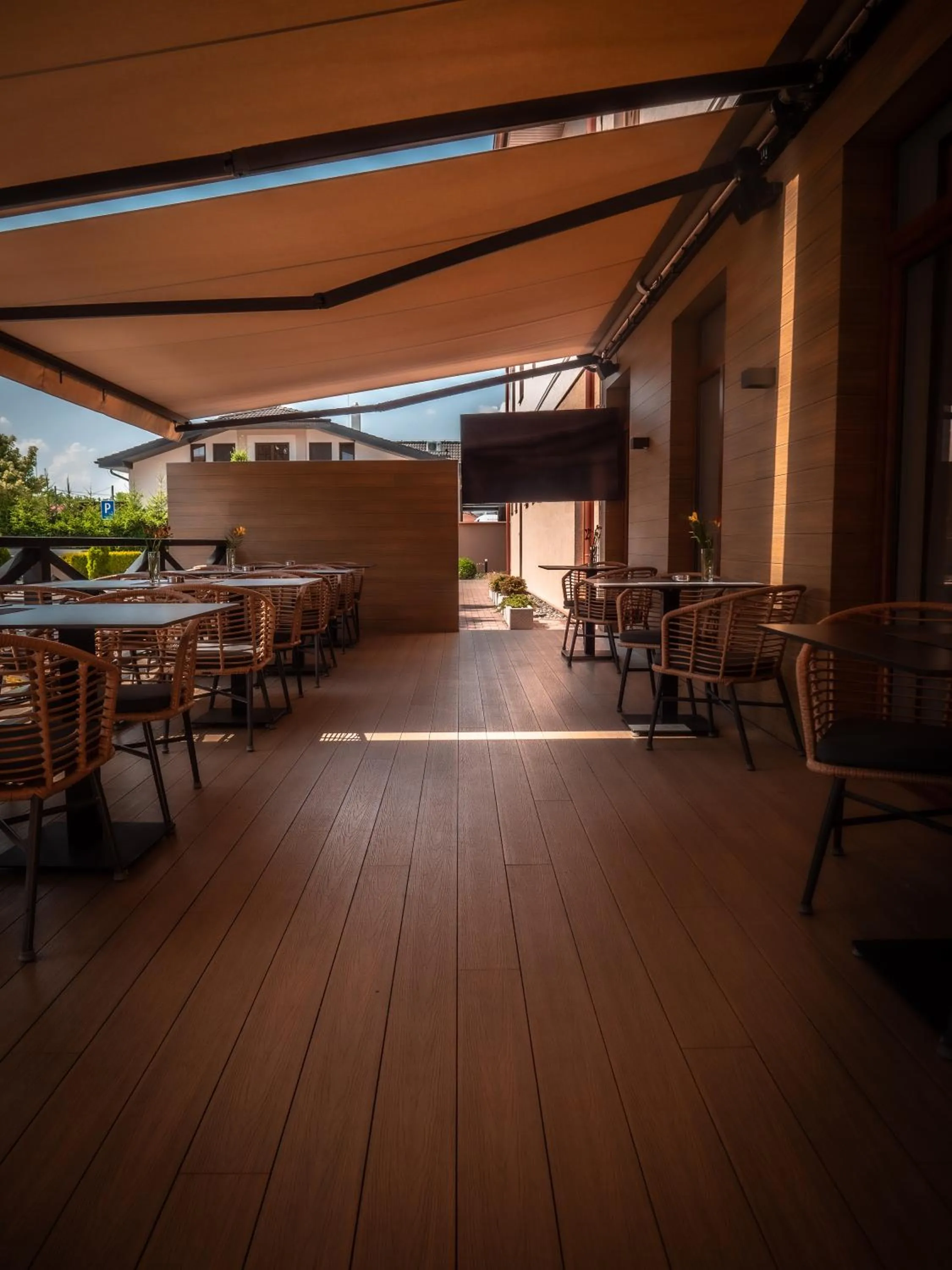 Balcony/Terrace in Hotel Novy Kastiel - Self check-in