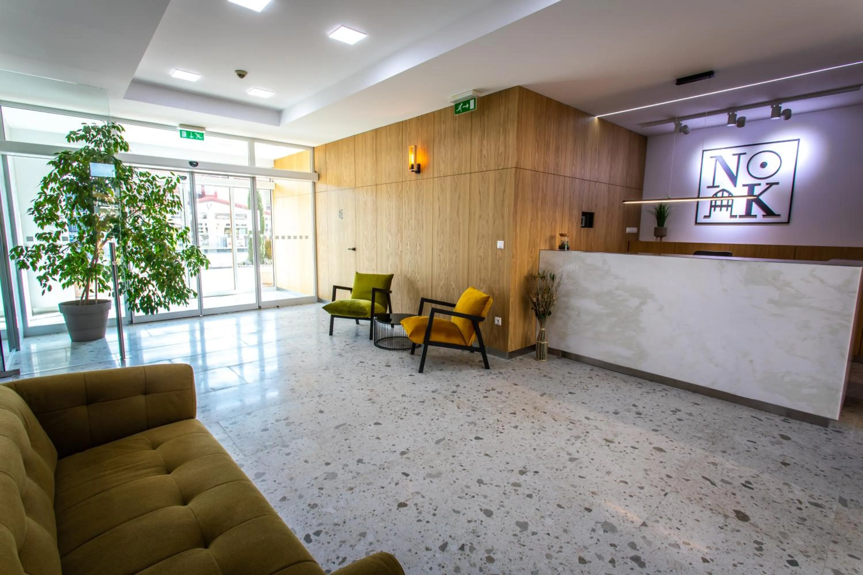 Lobby or reception in Hotel Novy Kastiel - Self check-in
