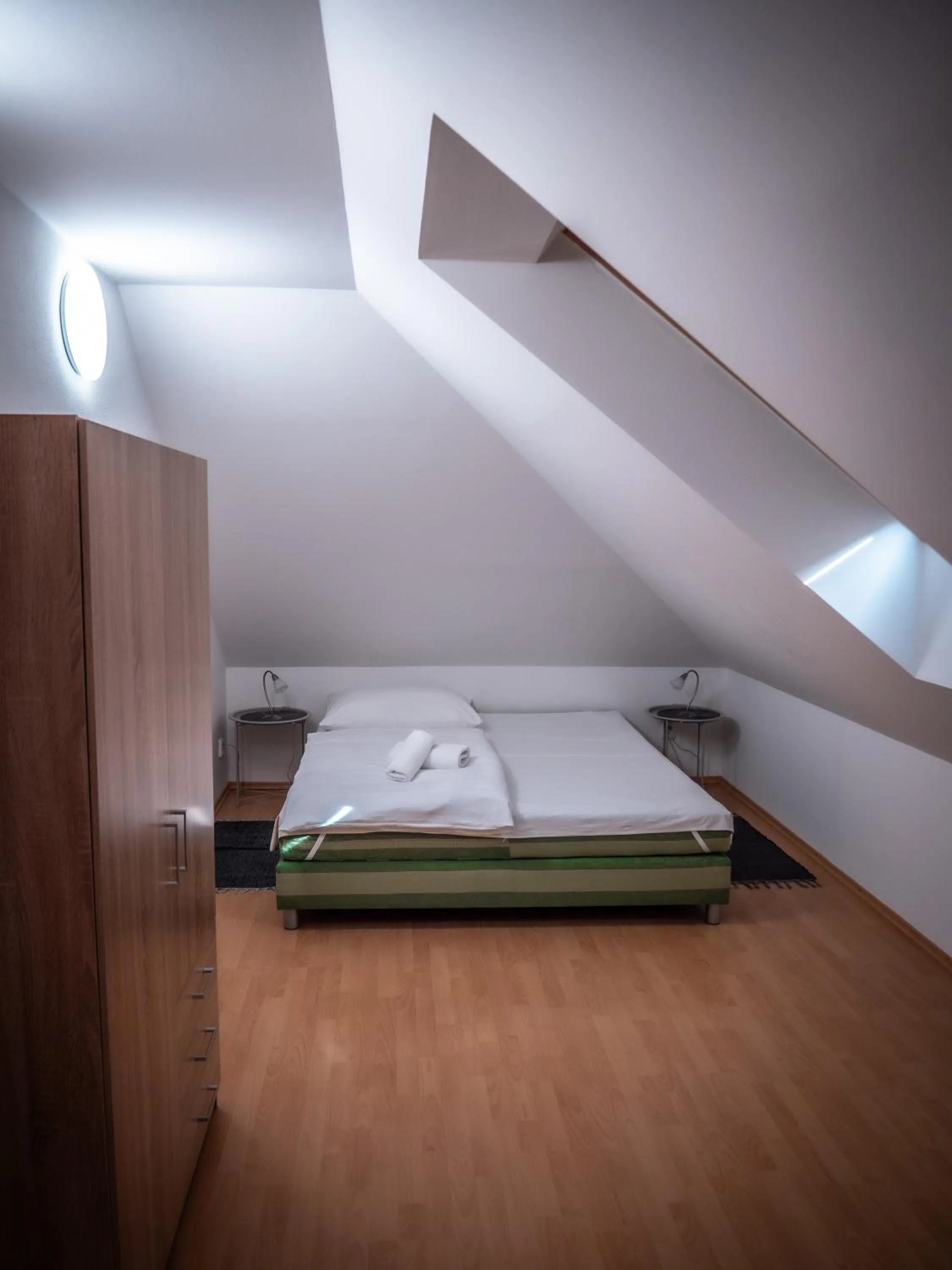 Bedroom, Bed in Hotel Novy Kastiel - Self check-in