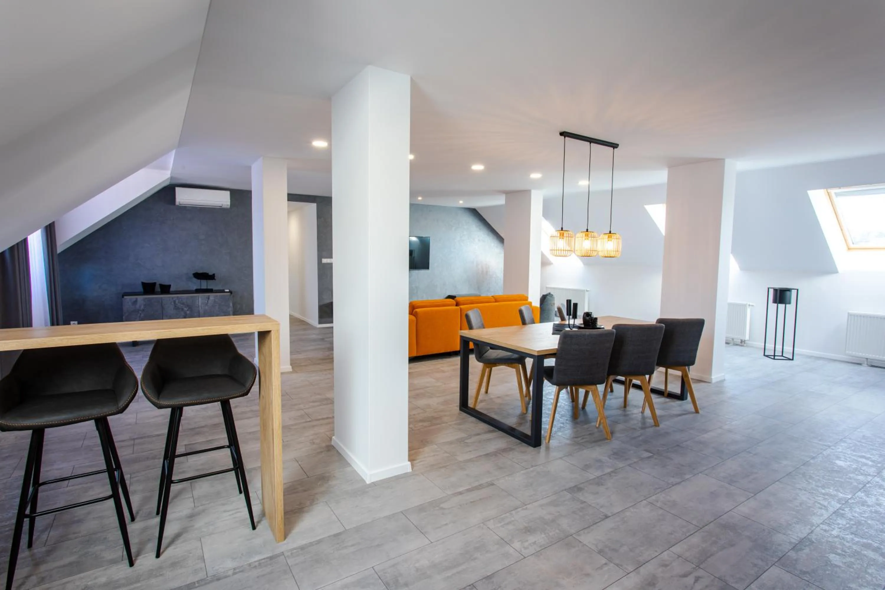 Seating area in Hotel Novy Kastiel - Self check-in