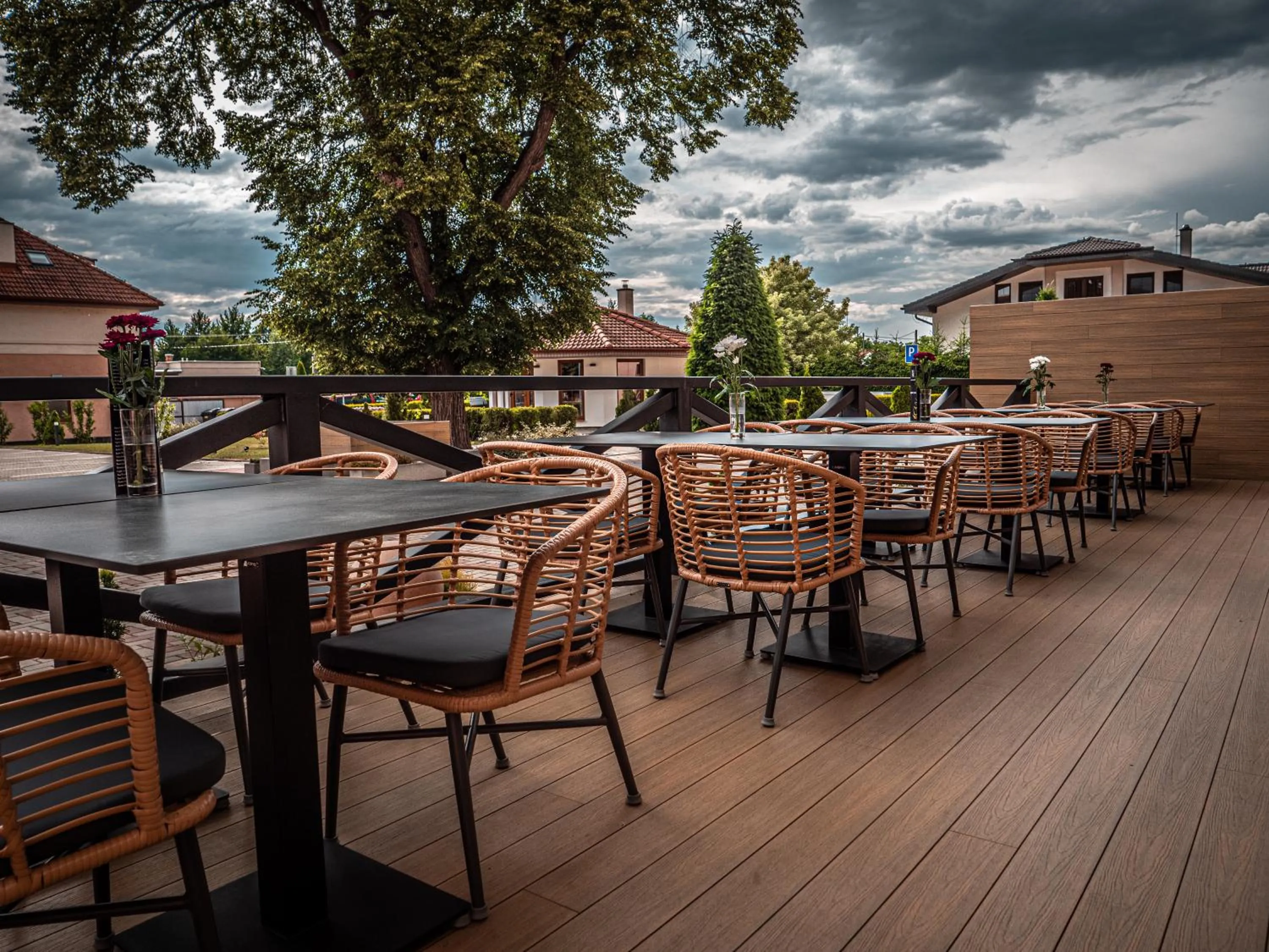 Balcony/Terrace in Hotel Novy Kastiel - Self check-in