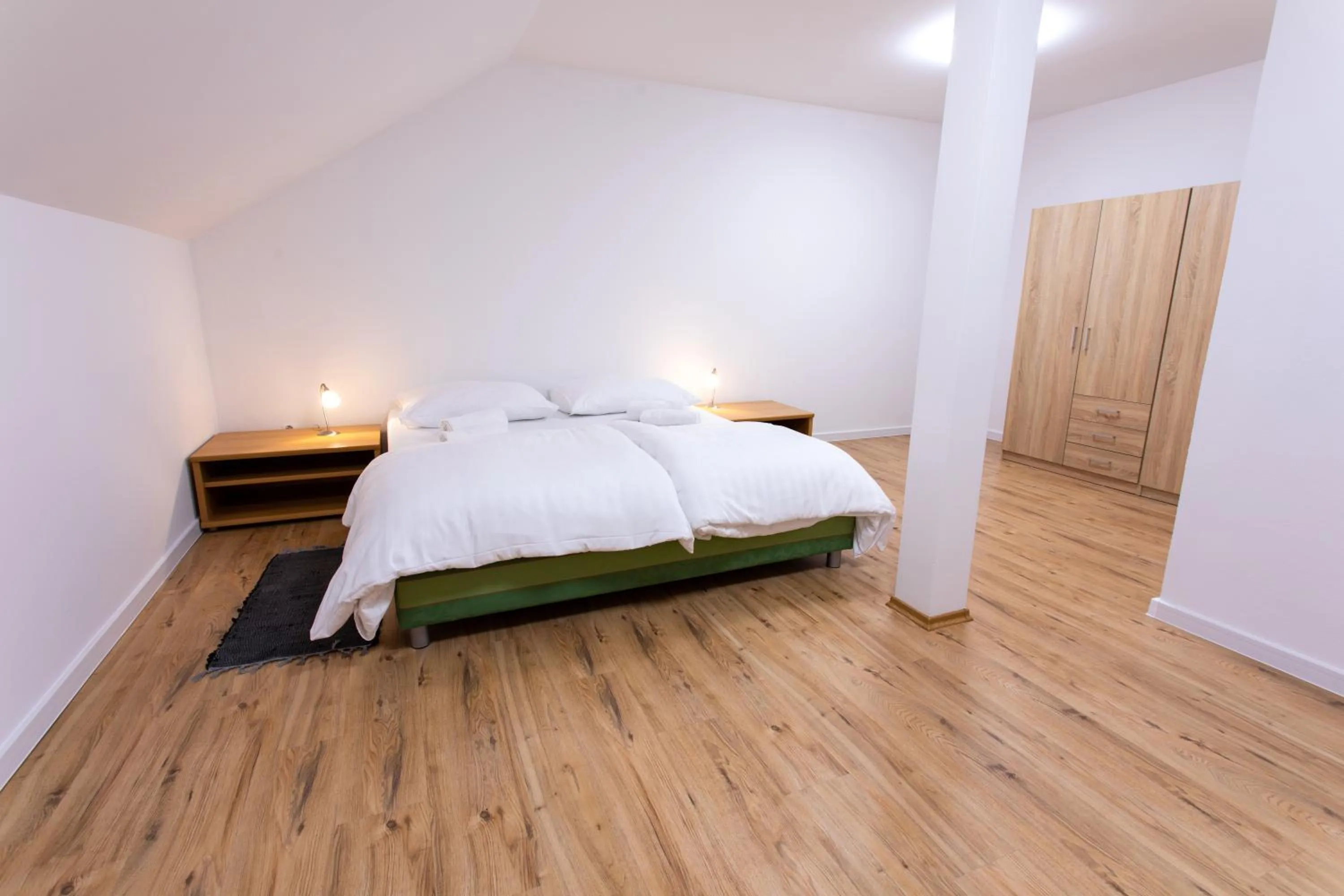 Bedroom, Bed in Hotel Novy Kastiel - Self check-in