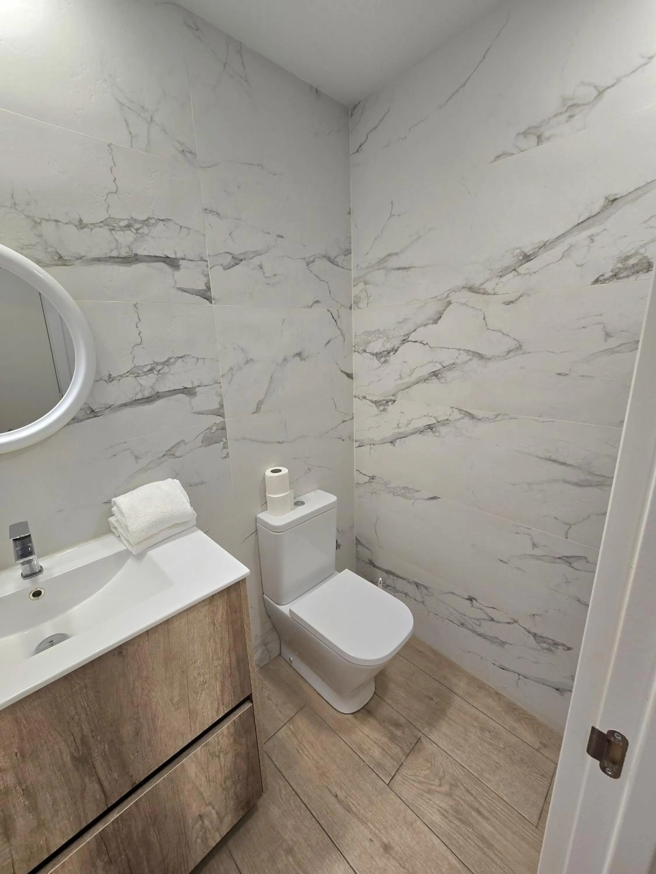 Bathroom in SM Apartments