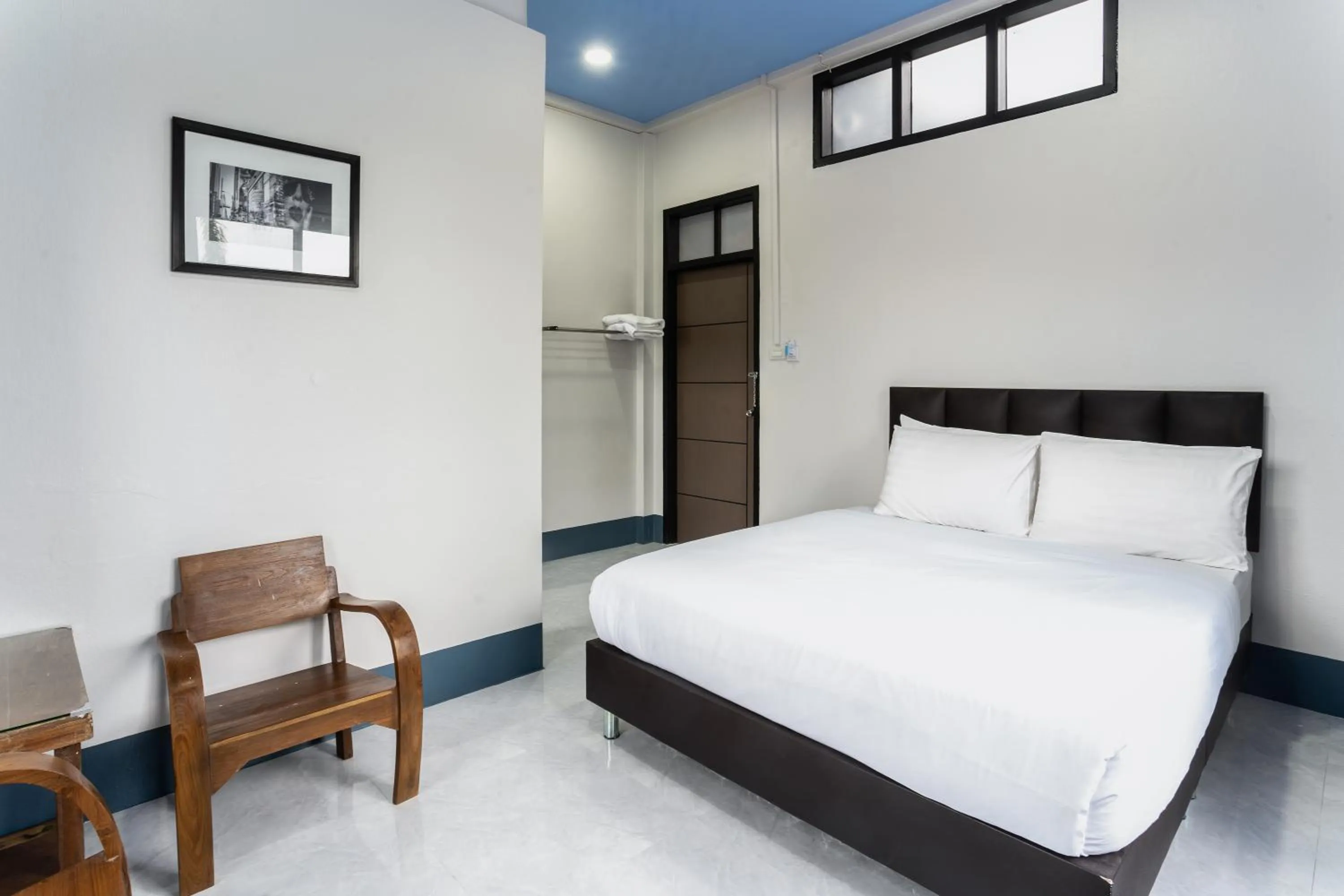 Bed in Udomsuk Hotel