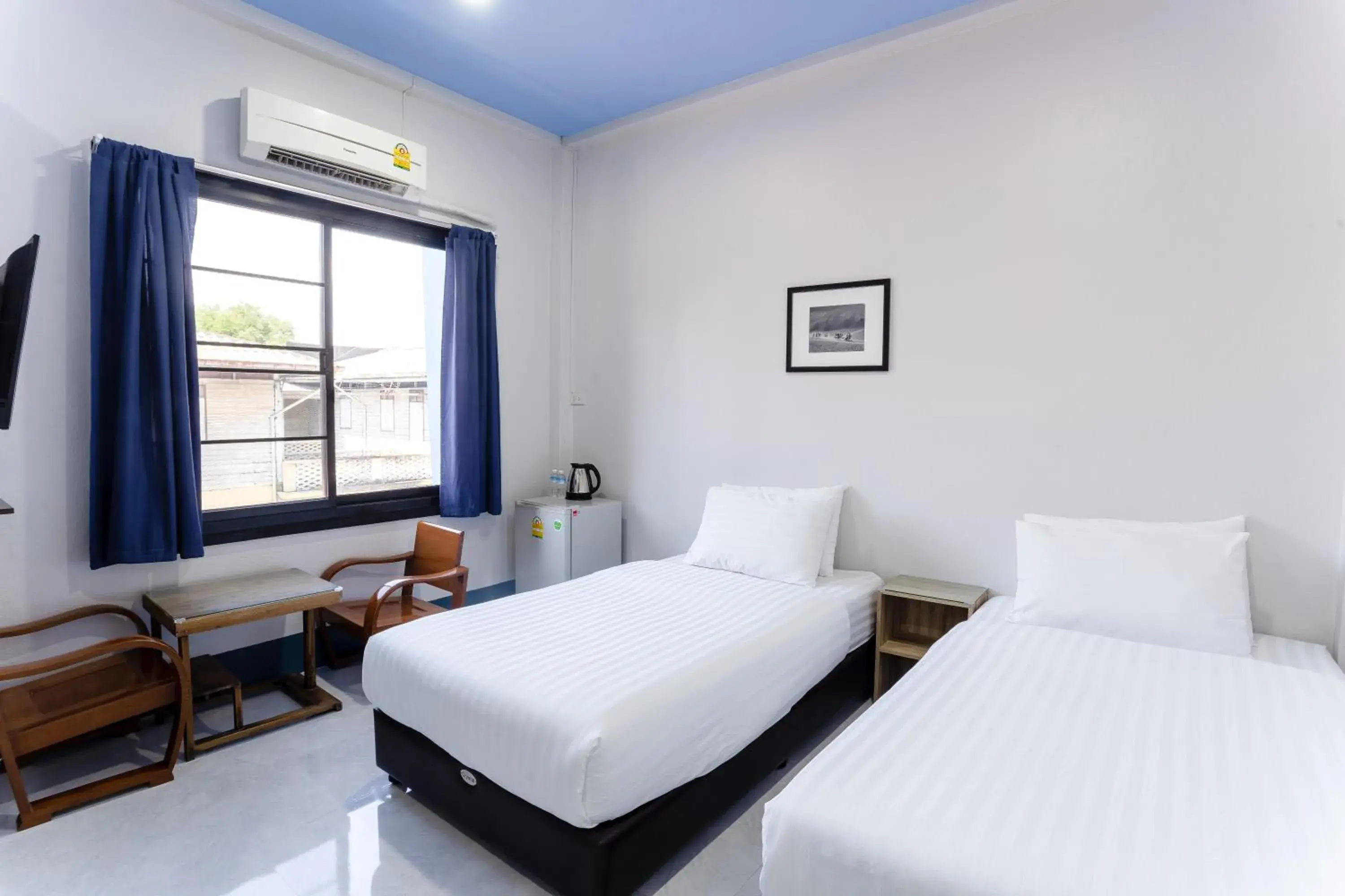 Twin Room with Air-Conditioning in Udomsuk Hotel Twin Room with Air-Conditioning in Udomsuk Hotel