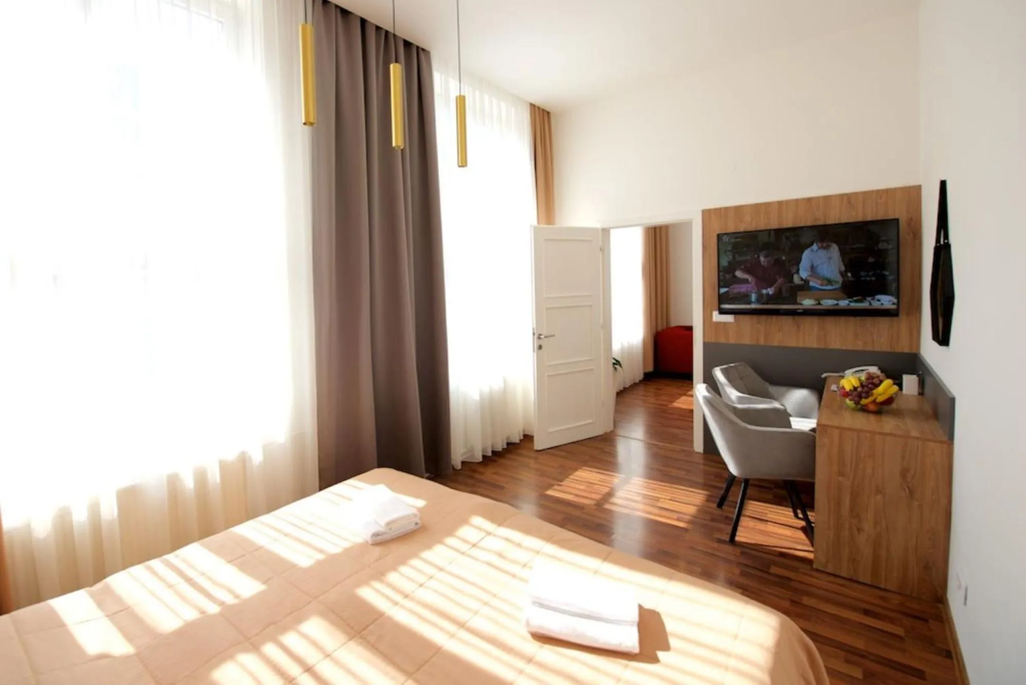 Bed in Grand Hotel Trenčin