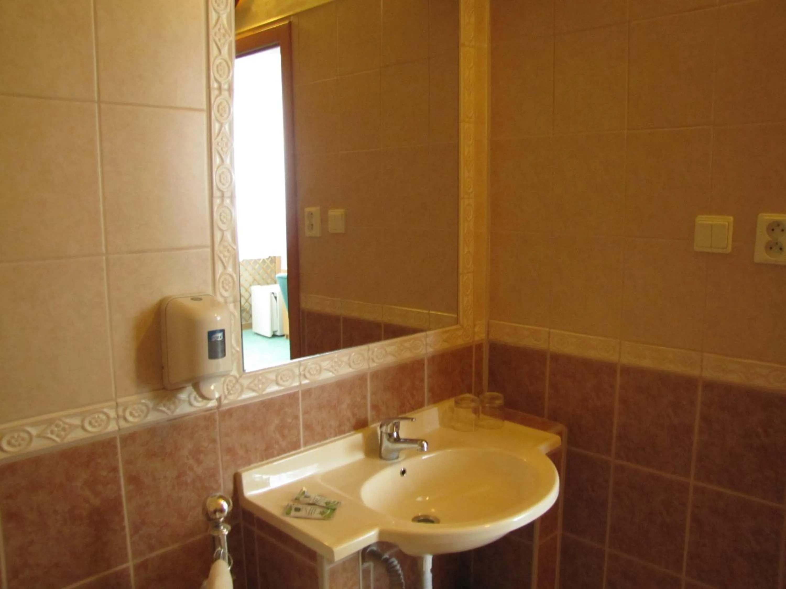 Decorative detail in Hotel Hubert Nové Zámky