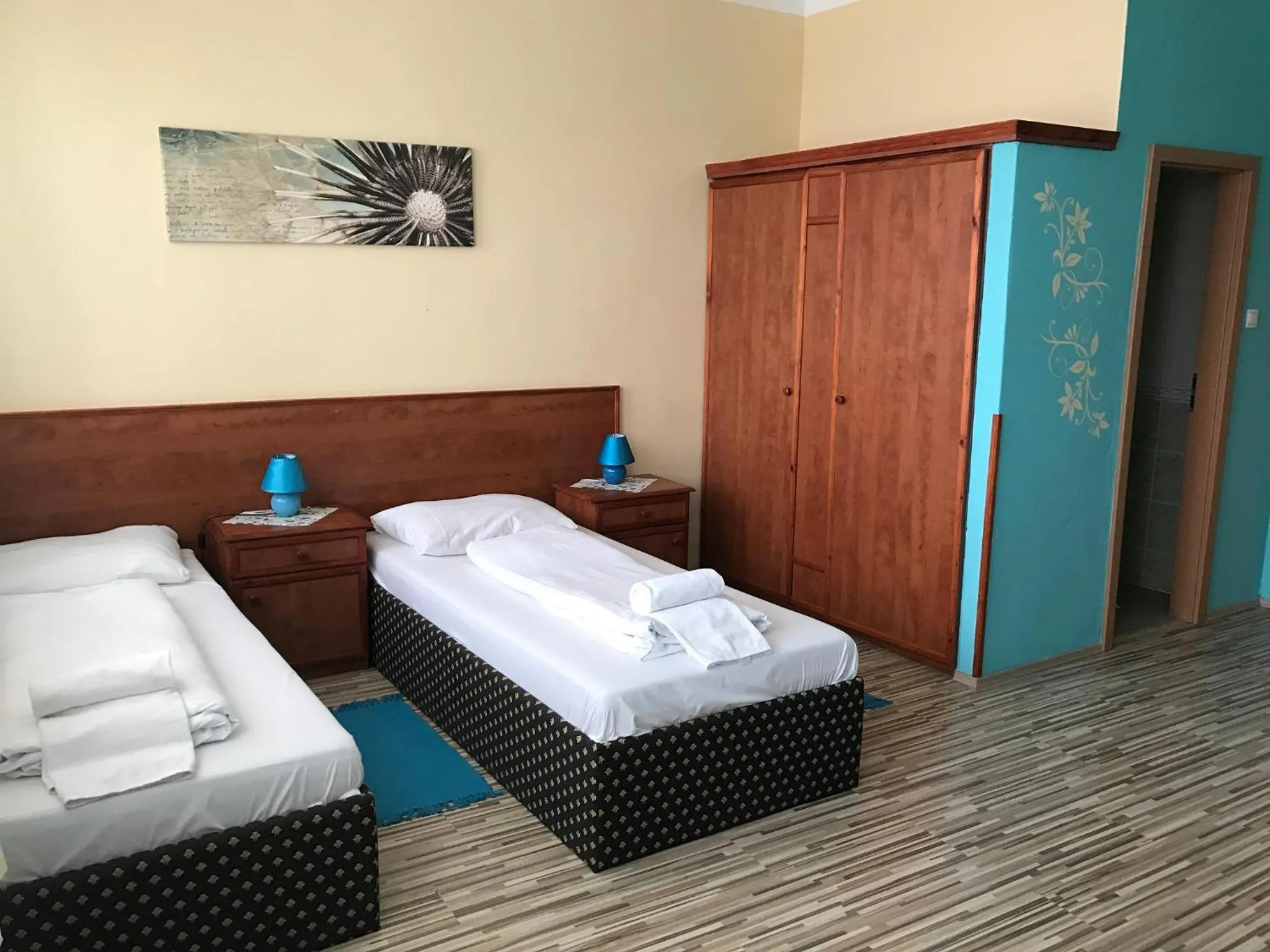 Decorative detail, Bed in Hotel Hubert Nové Zámky